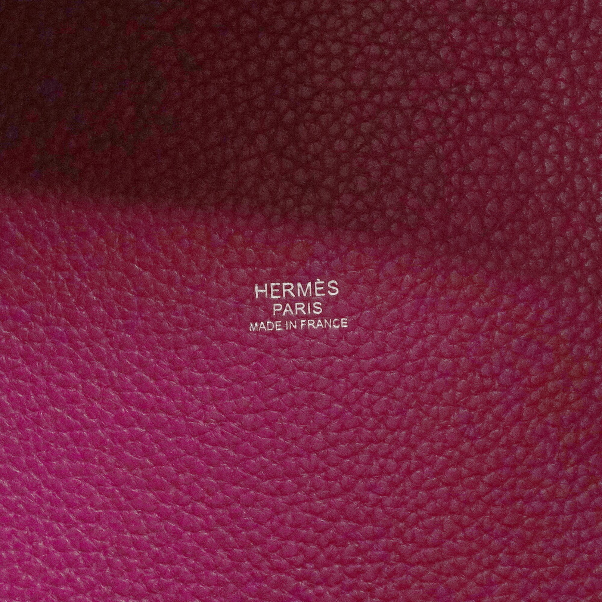 Hermes Tosca Taurillon Clemence Leather Handbag (Pre-Owned)