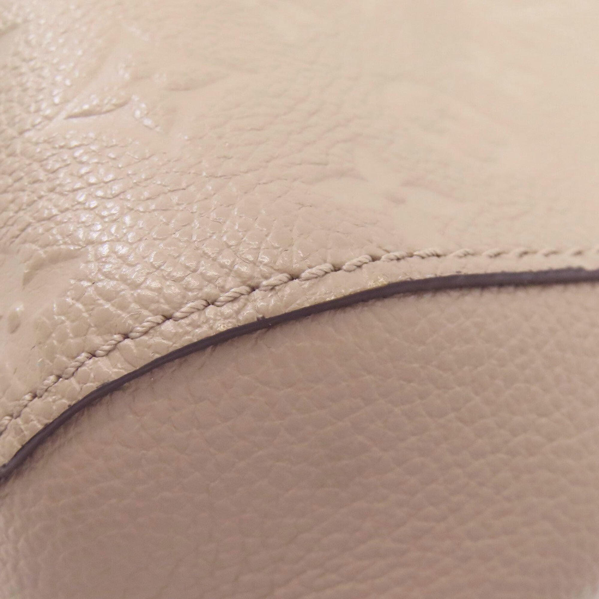 Louis Vuitton Taupe Monogram Empreinte Handbag (Pre-Owned)