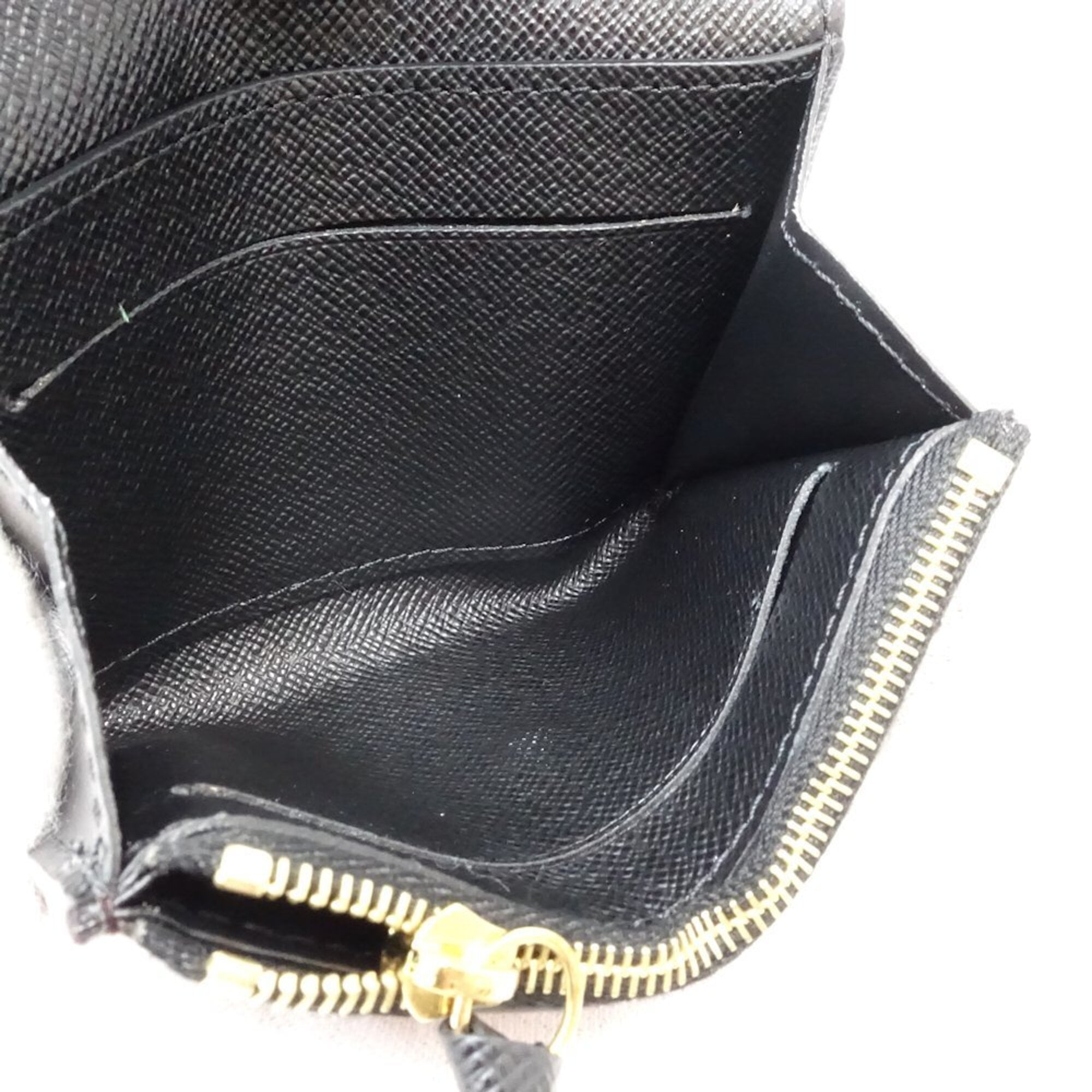 Louis Vuitton Beige Brown Monogram Reverse Monogram Reverse Coin Purse/Coin Case (Pre-Owned)