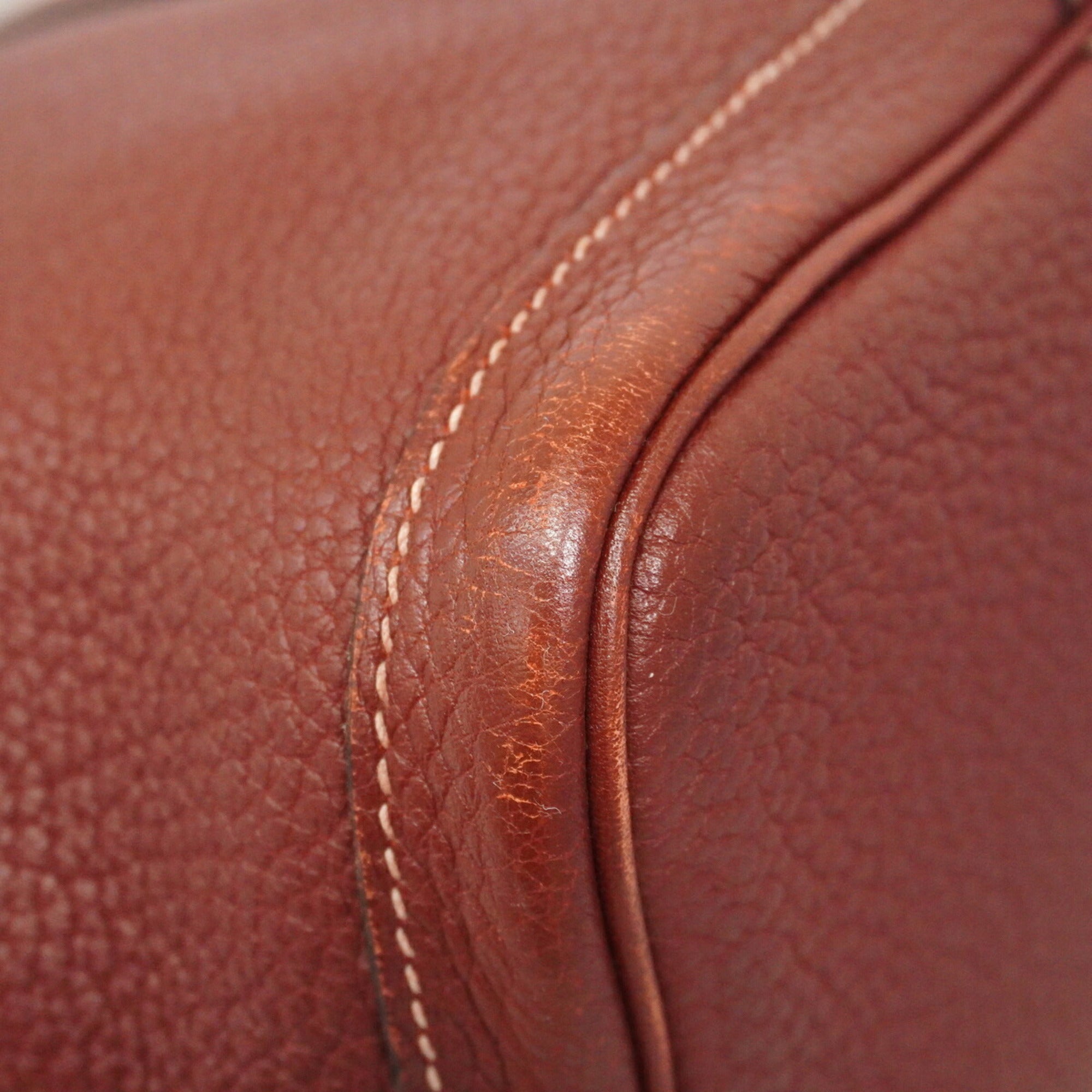 Hermes Rouge H Negonda Leather Tote Bag (Pre-Owned)