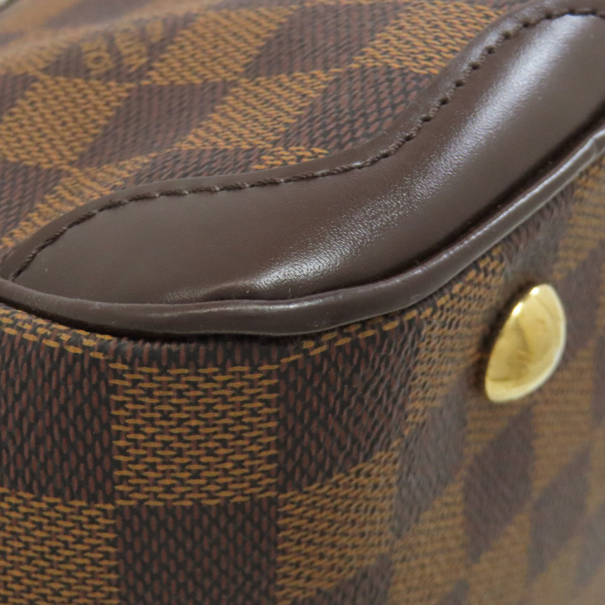 Louis Vuitton Brown Damier Canvas Ebene Damier Canvas Handbag (Pre-Owned)