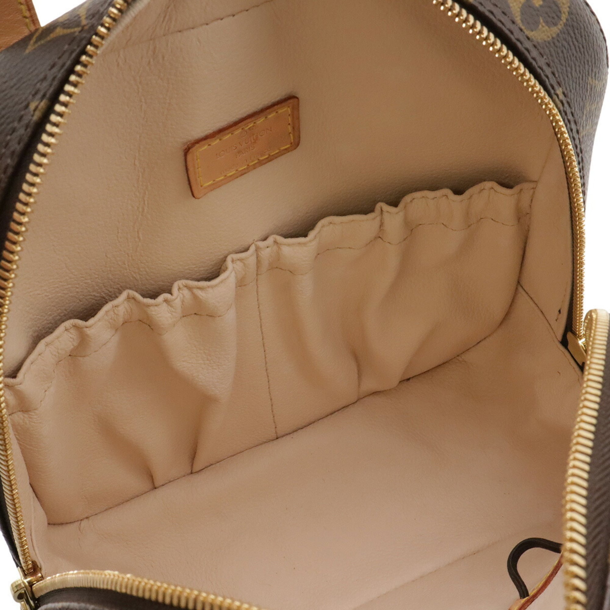 Louis Vuitton Brown Monogram Canvas Pvc Coated Canvas Handbag Shoulder Bag (Pre-Owned)