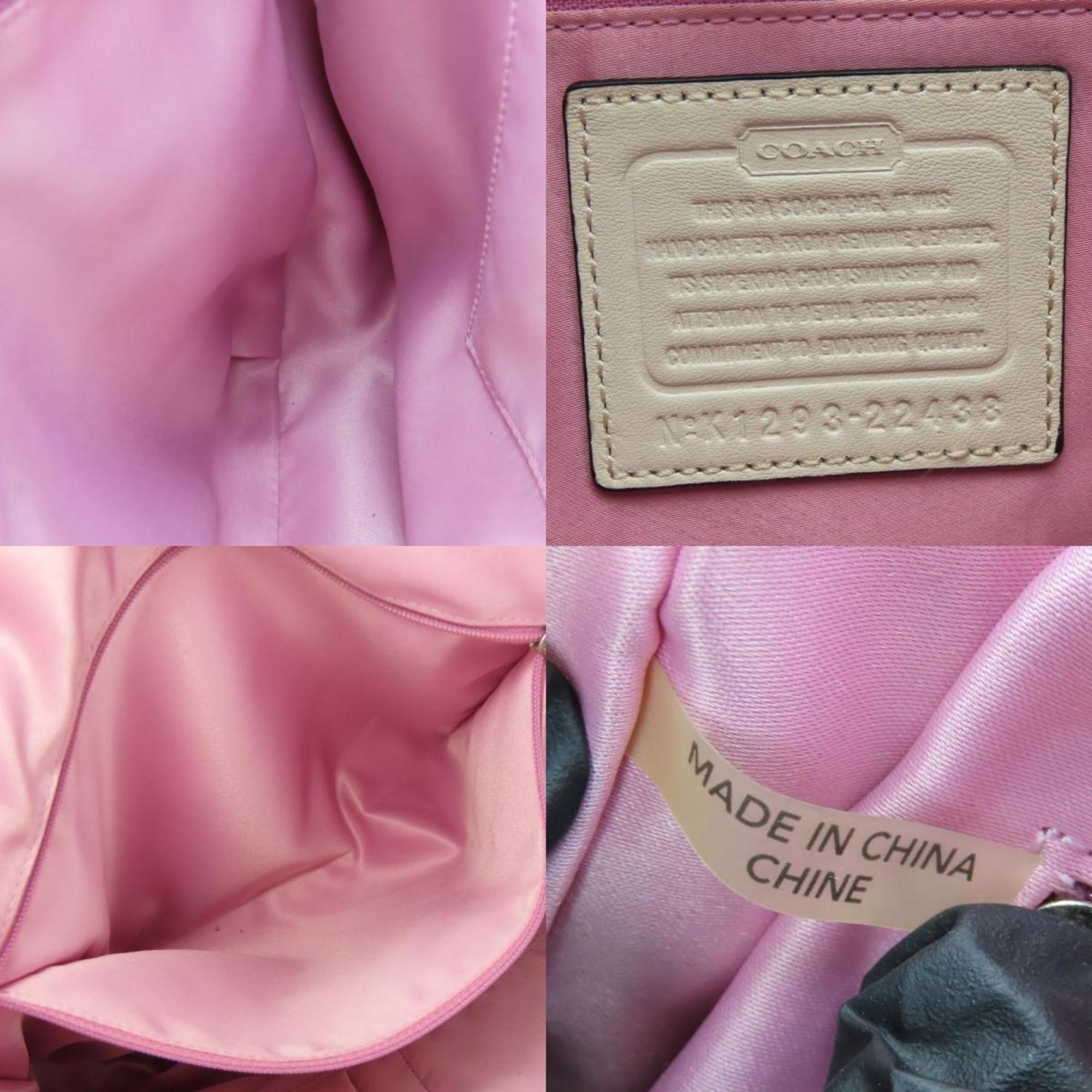 Coach White Leather Tote Bag (Pre-Owned)