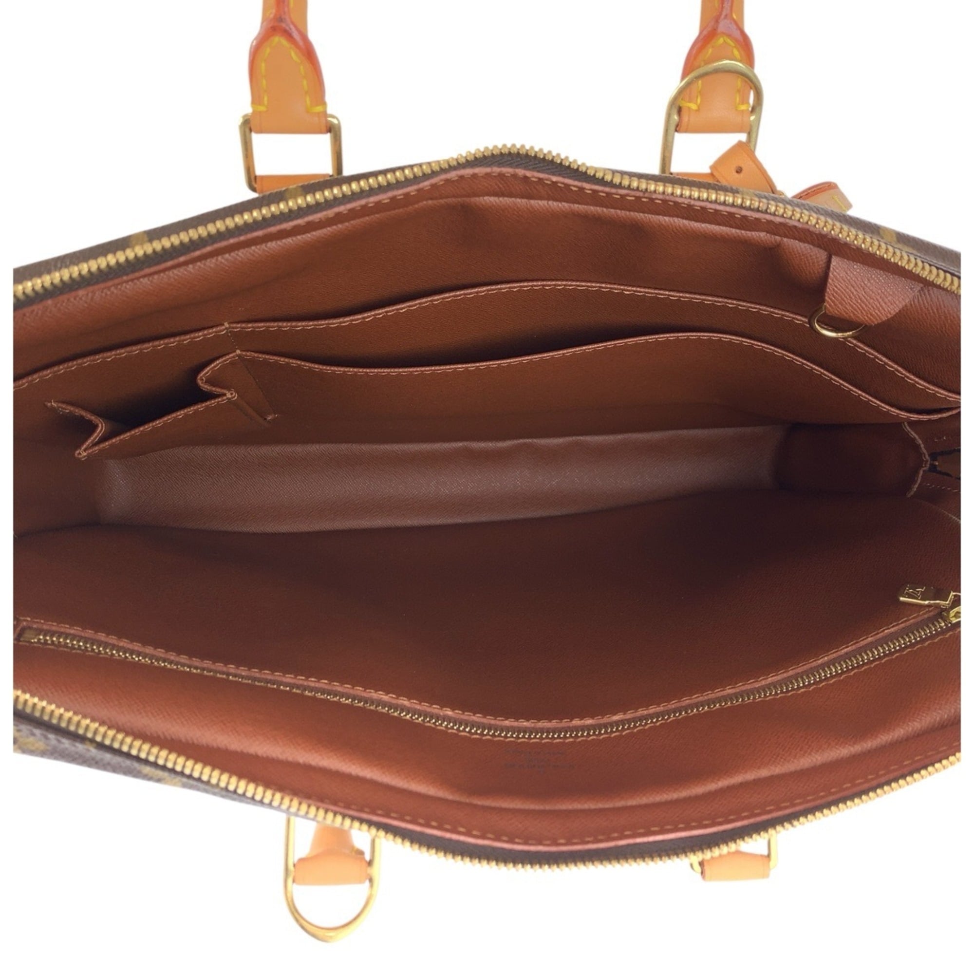 Louis Vuitton Brown Monogram Monogram Briefcase (Pre-Owned)