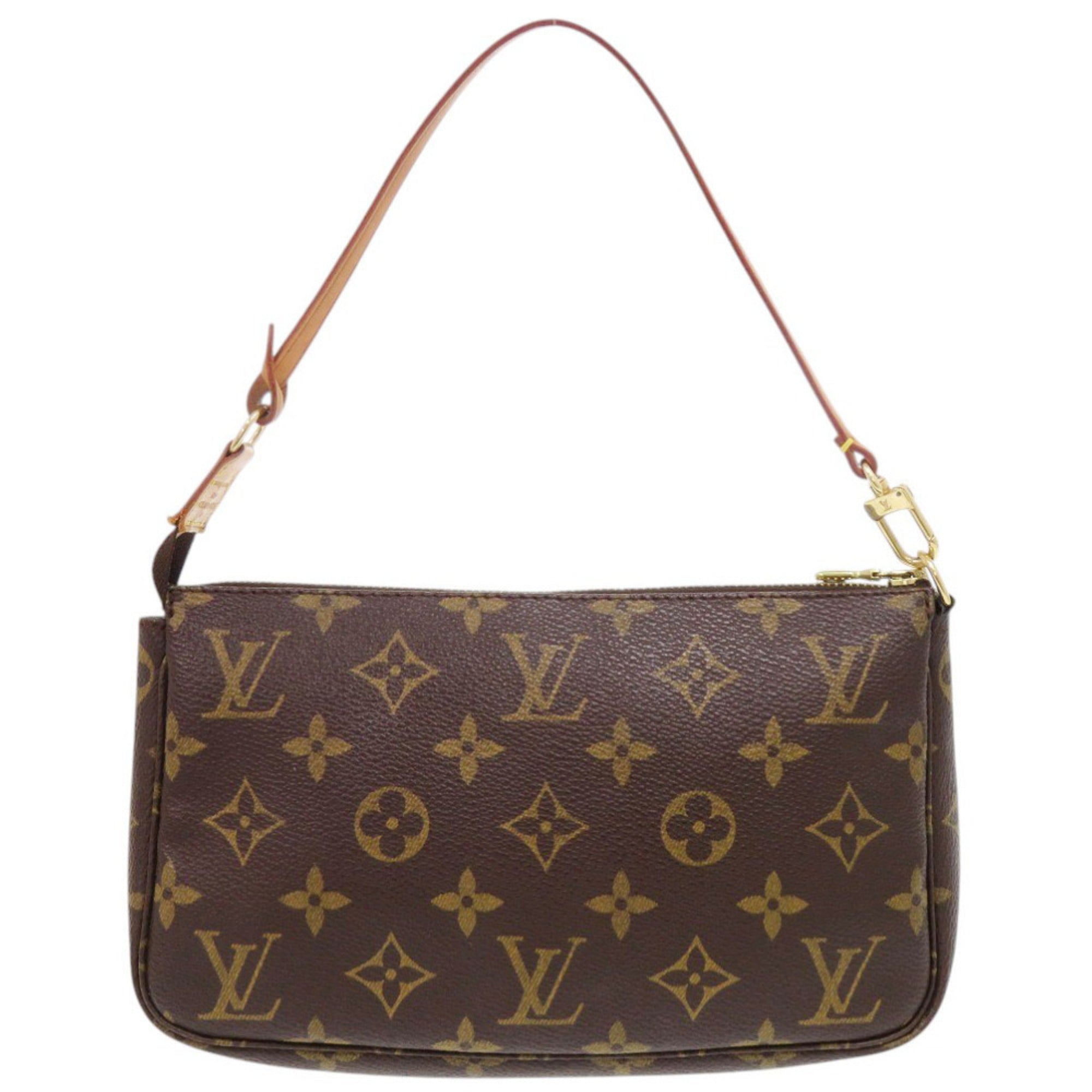 Louis Vuitton Brown Monogram Monogram Handbag Pochette Pouch (Pre-Owned)