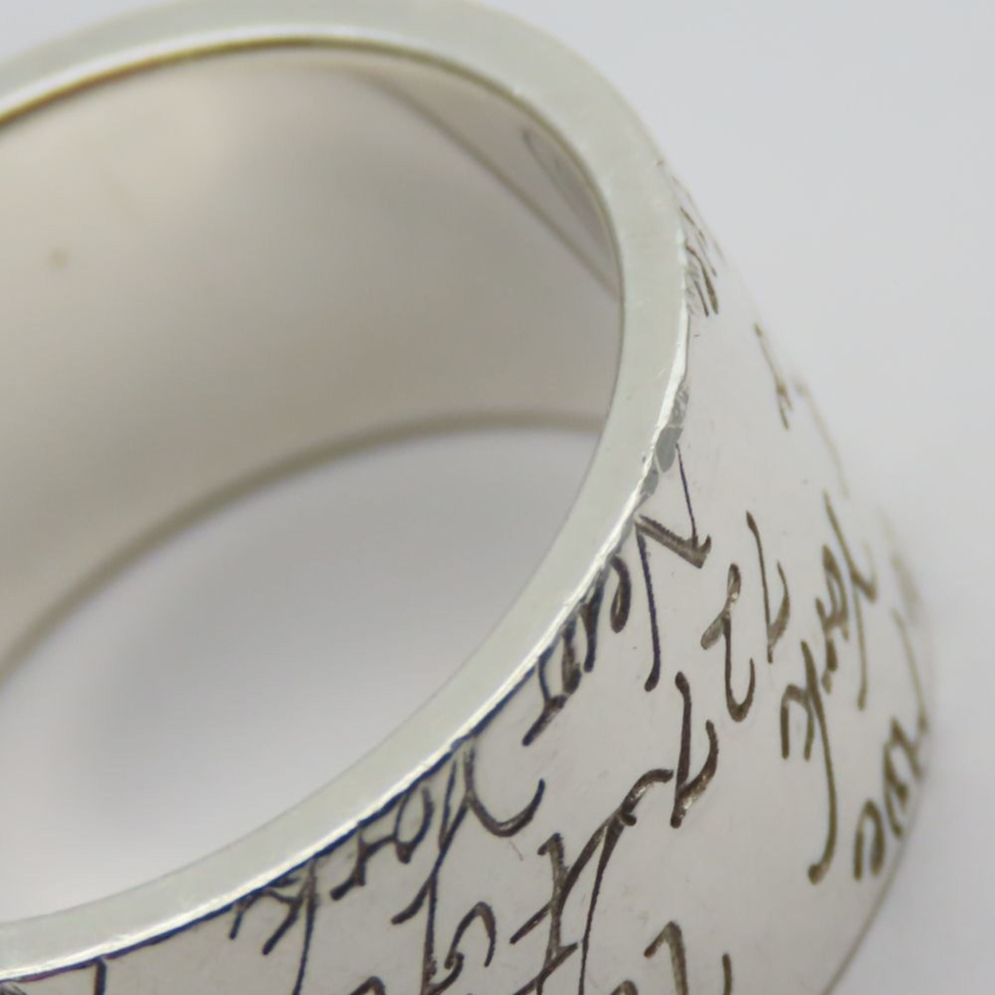 Tiffany Silver Silver 925 Band Ring (Pre-Owned)