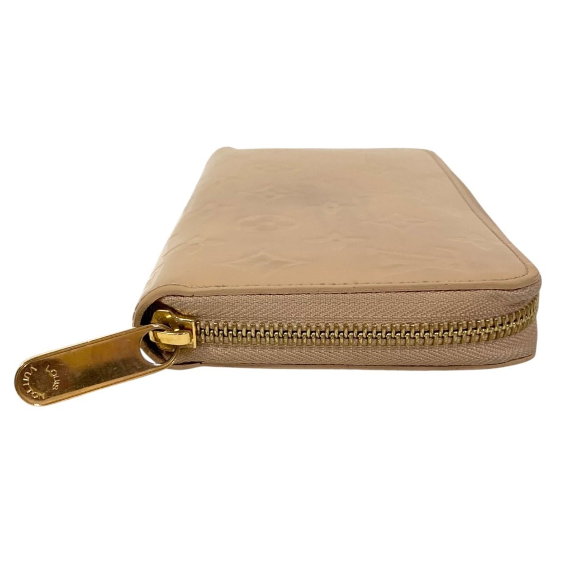Louis Vuitton Beige Monogram Vernis Wallet (Bi-Fold) (Pre-Owned)
