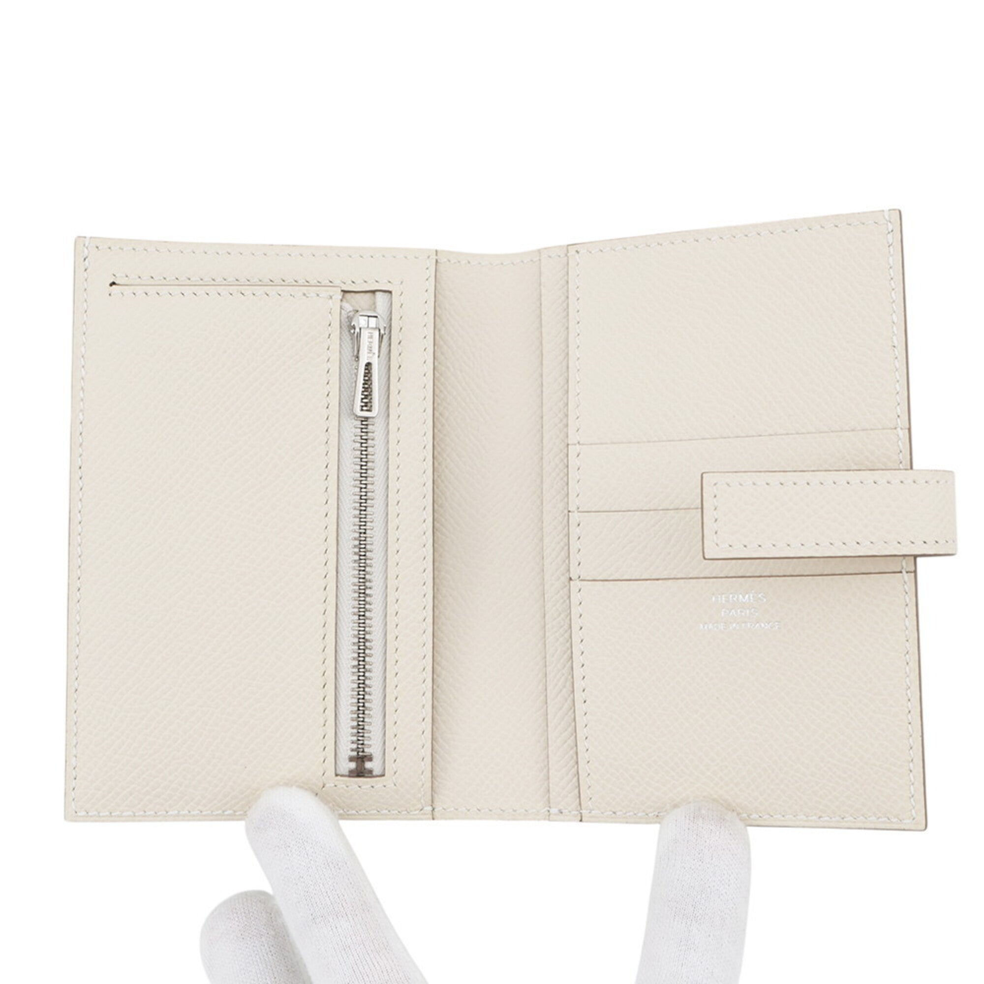 Hermes Epsom Leather Wallet (Bi-Fold) (Pre-Owned)