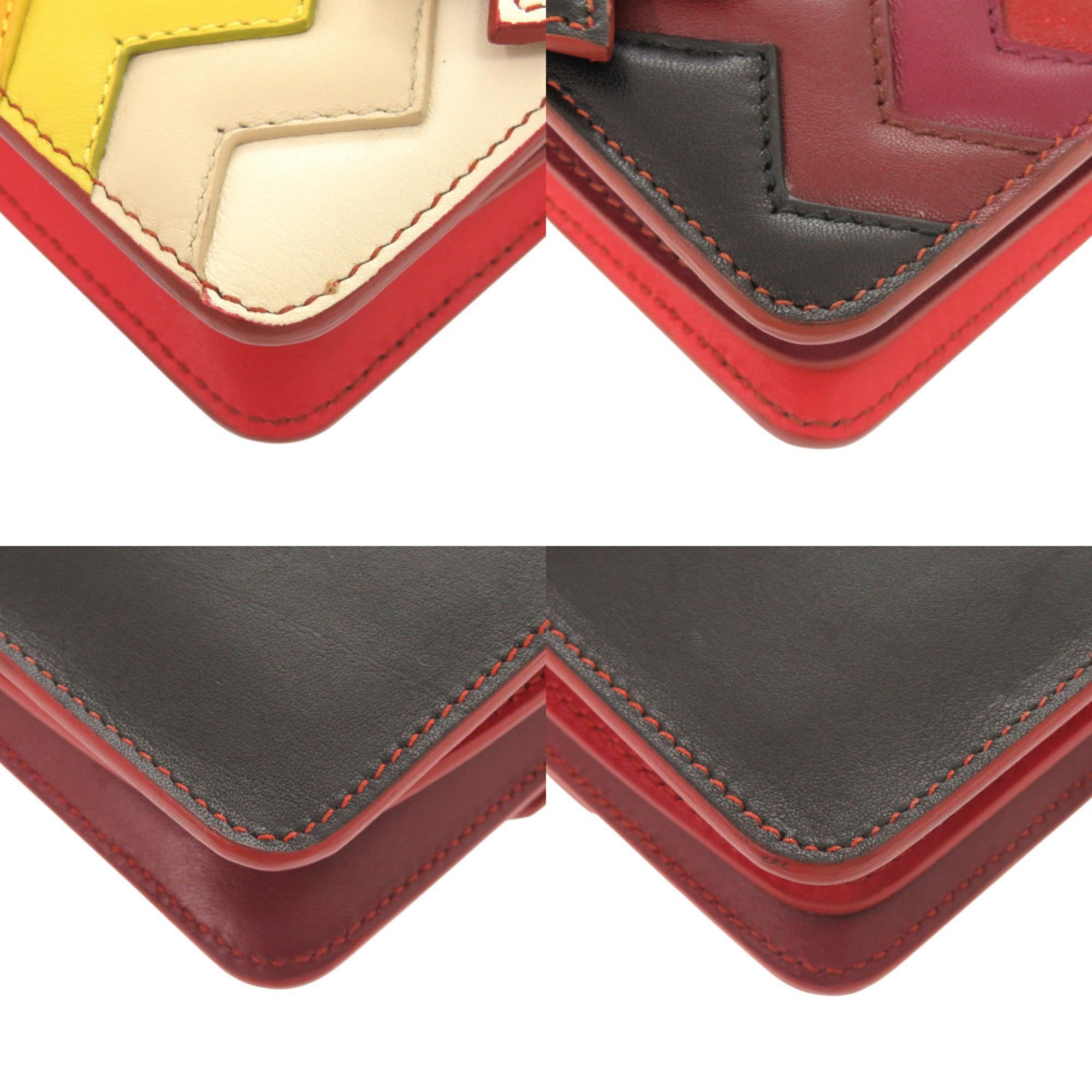 Salvatore Ferragamo Multi-Color Leather Shoulder Bag (Pre-Owned)