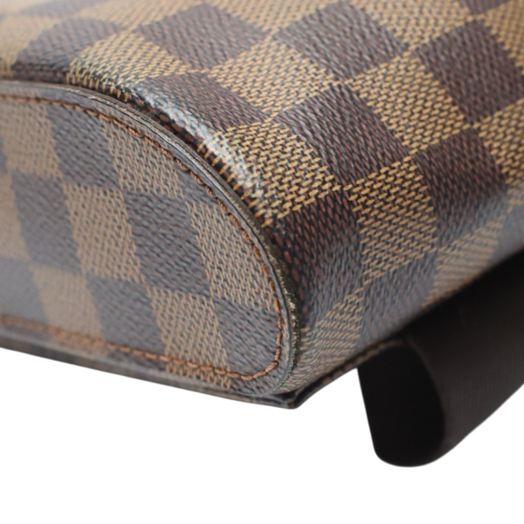 Louis Vuitton Brown Damier Canvas Ebene Damier Canvas Pouch Sling Bag (Pre-Owned)