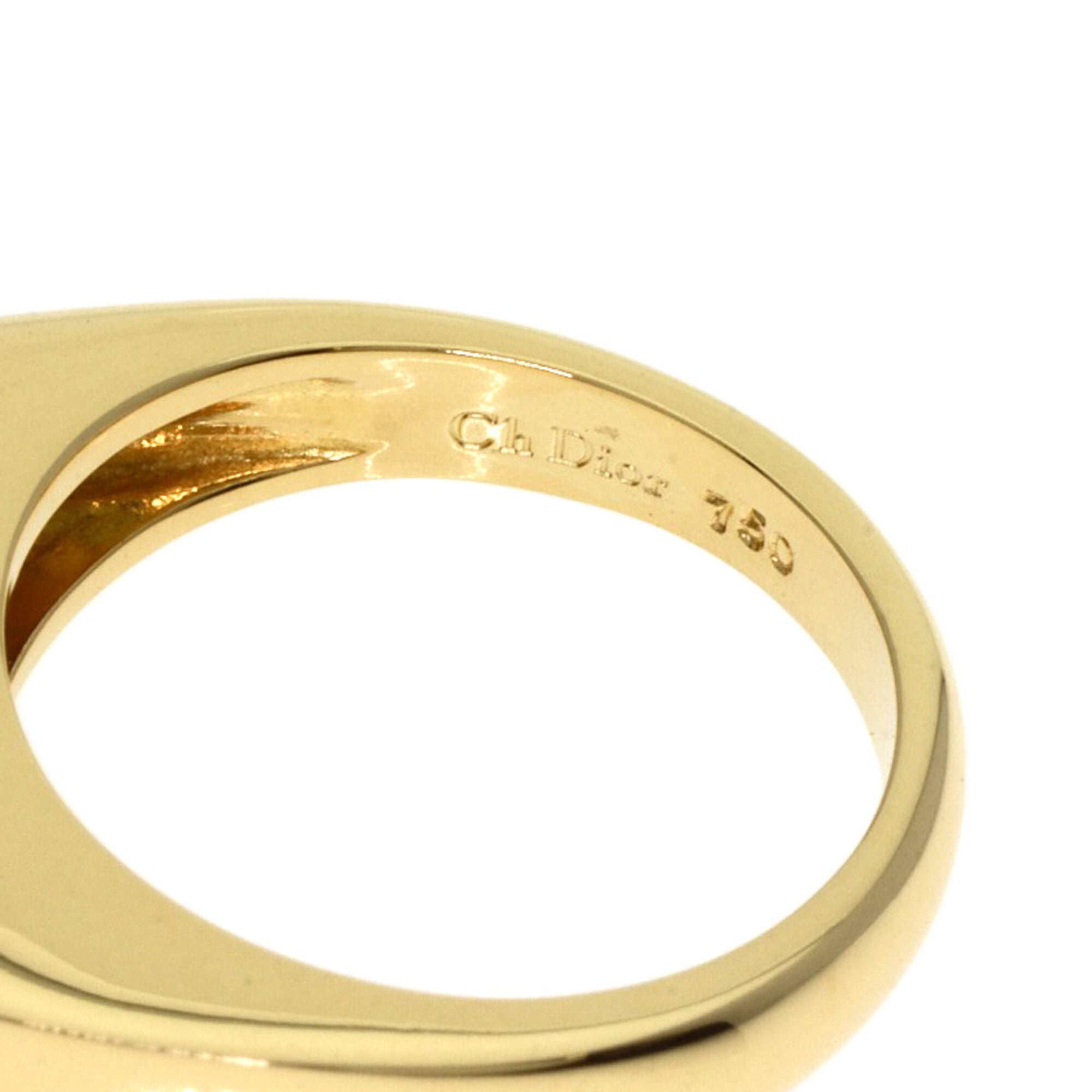 Christian Dior Yellow Gold Yellow Gold (18K) Band Ring (Pre-Owned)
