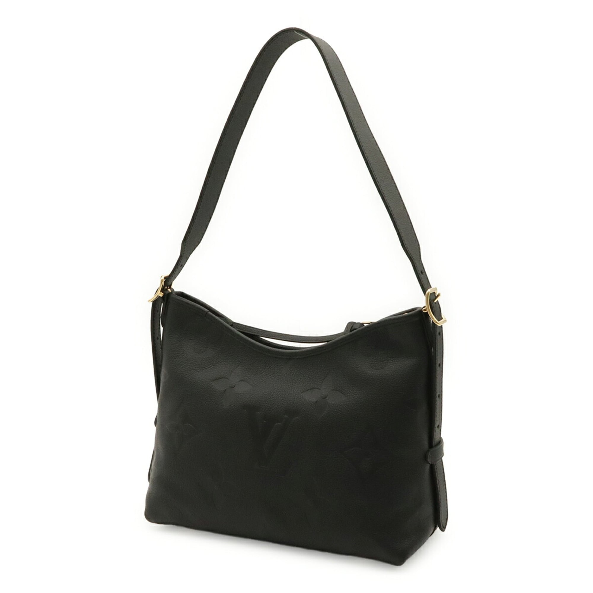 Louis Vuitton Black Noir Or Monogram Empreinte Pouch Shoulder Bag (Pre-Owned)