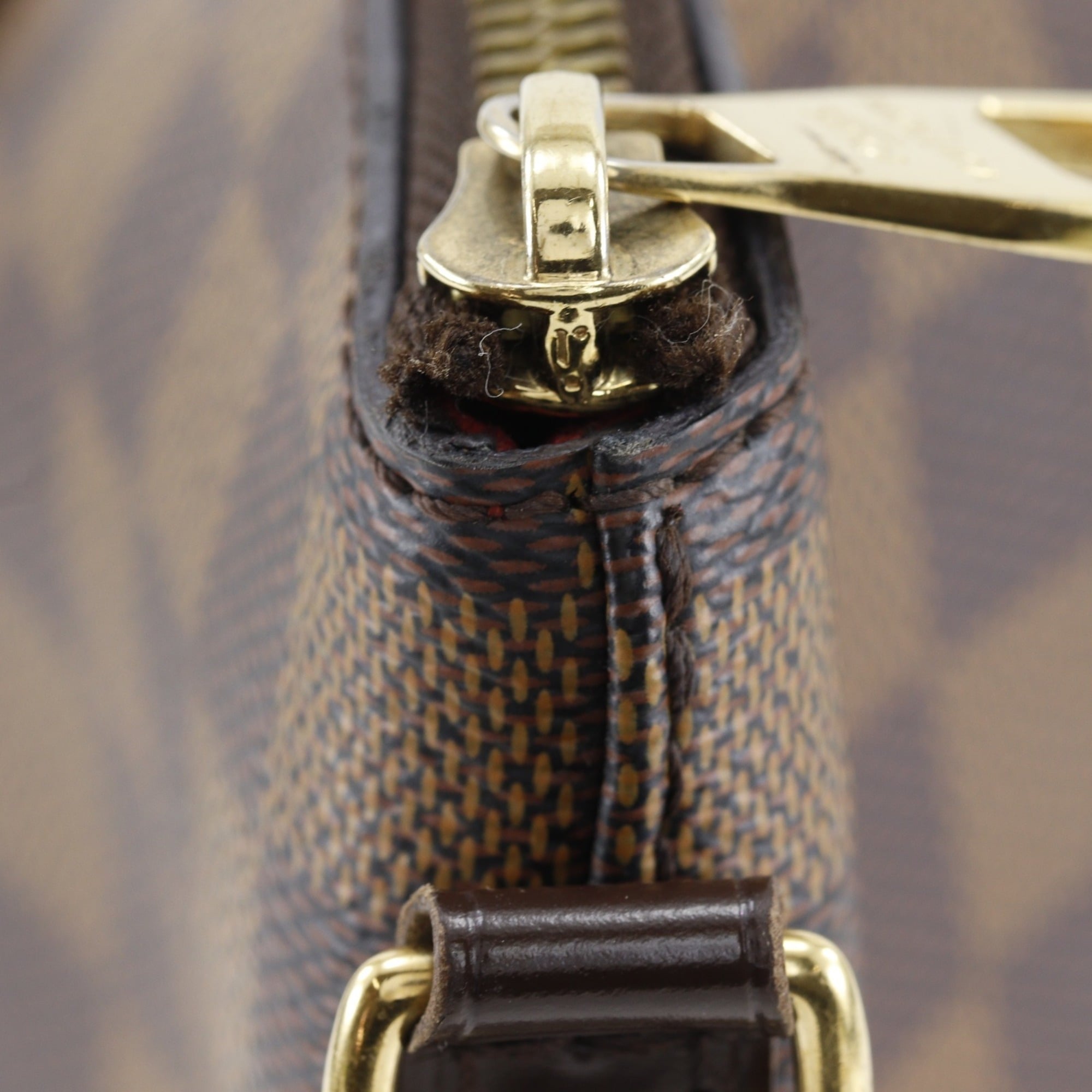 Louis Vuitton Brown Damier Canvas Damier Canvas Handbag (Pre-Owned)