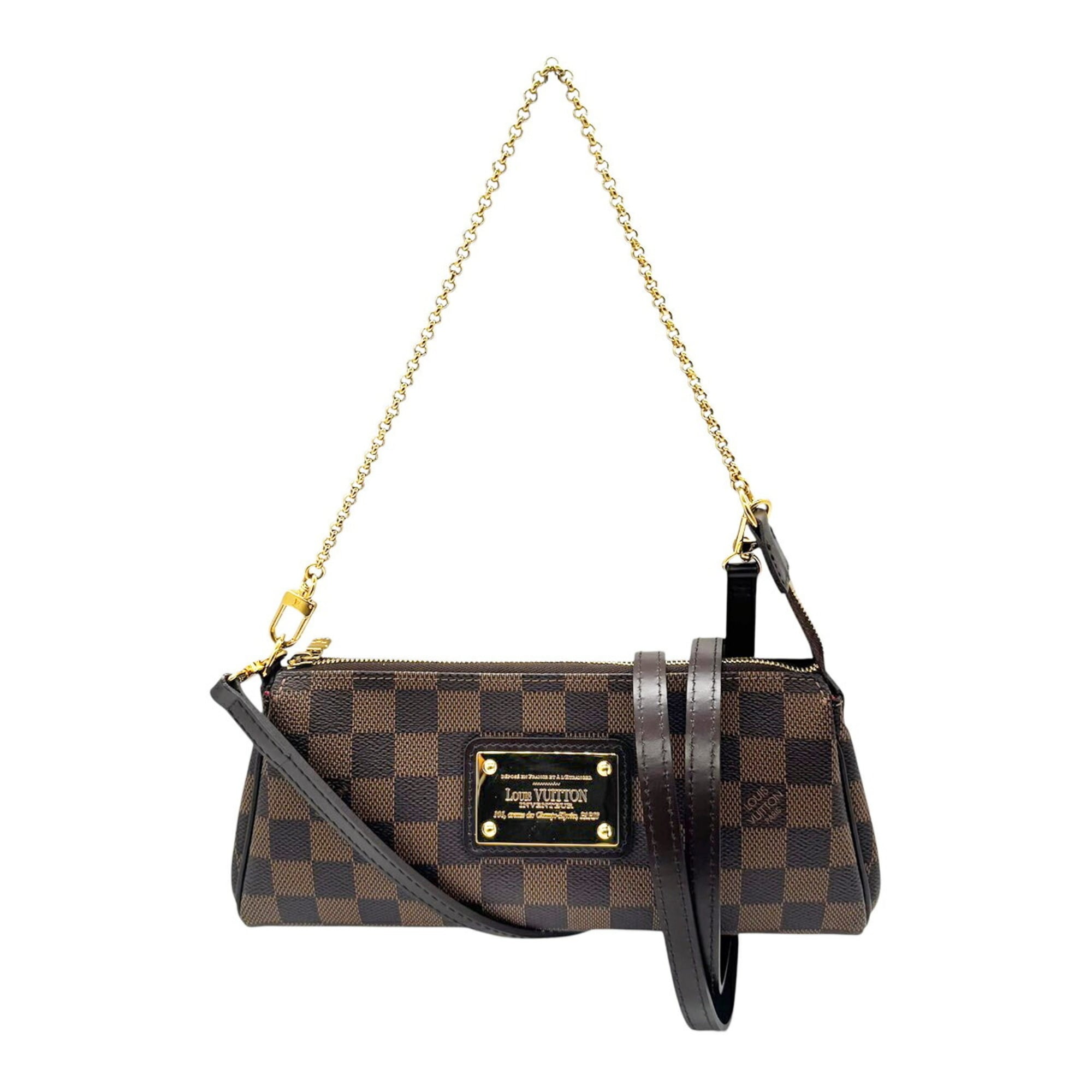 Louis Vuitton Brown Damier Canvas Ebene Damier Canvas Pochette Shoulder Bag (Pre-Owned)
