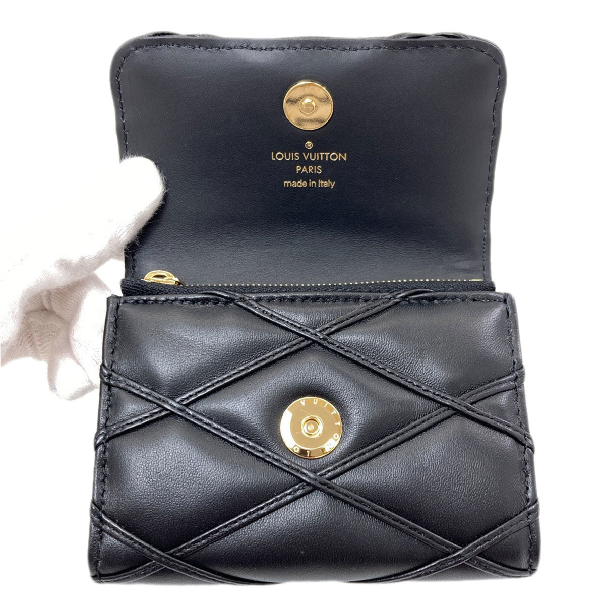 Louis Vuitton Leather Coin Purse/Coin Case (Pre-Owned)