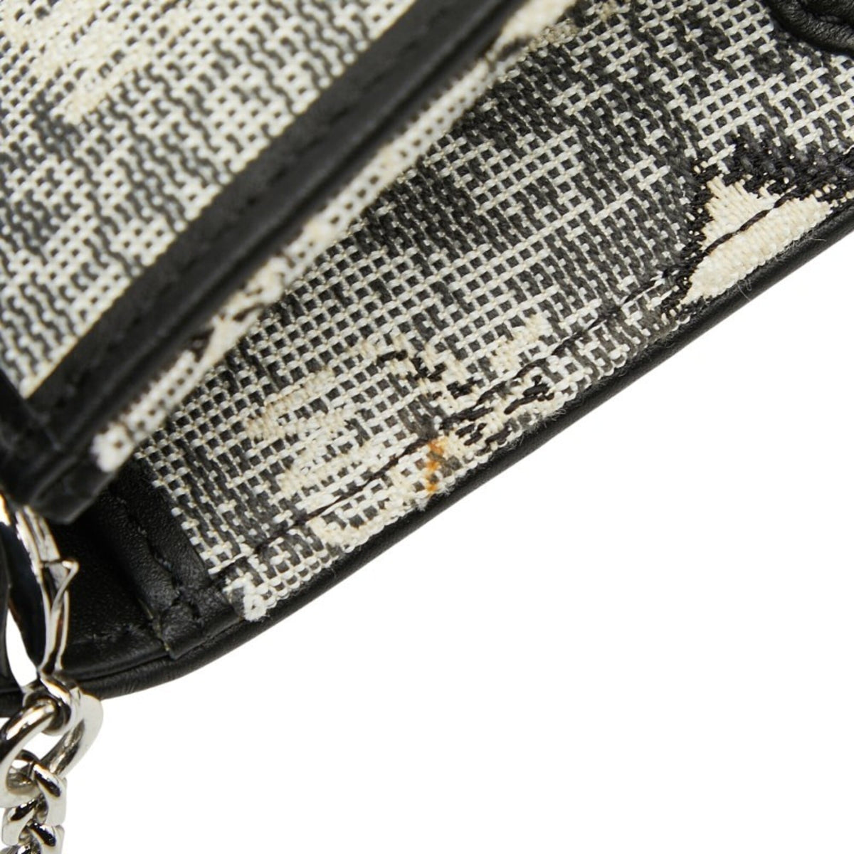 Mcm Gray Multi-Color Canvas Leather Shoulder Bag (Pre-Owned)