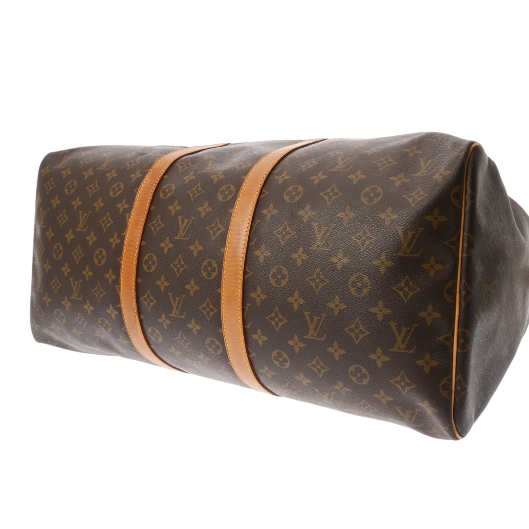 Louis Vuitton Brown Monogram Boston Bag (Pre-Owned)