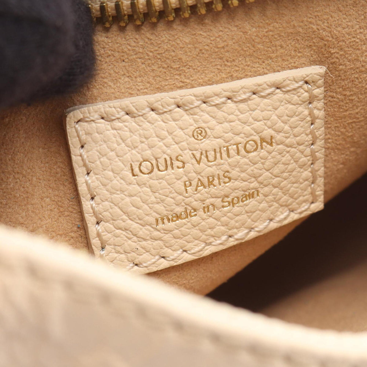 Louis Vuitton Ivory Monogram Empreinte Handbag (Pre-Owned)