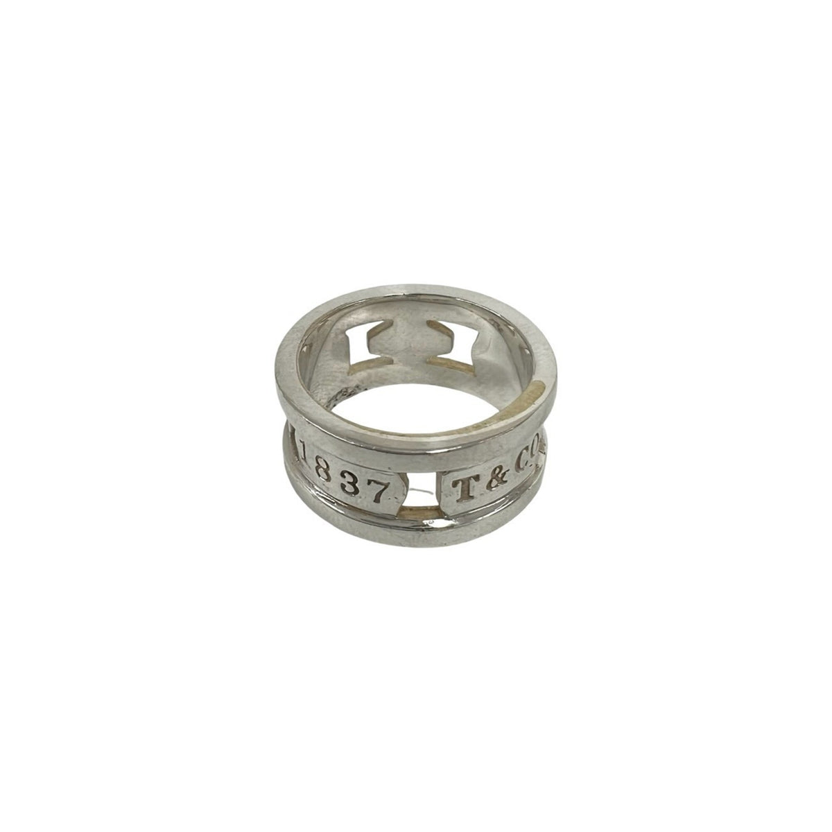 Tiffany Silver Silver 925 Band Ring (Pre-Owned)