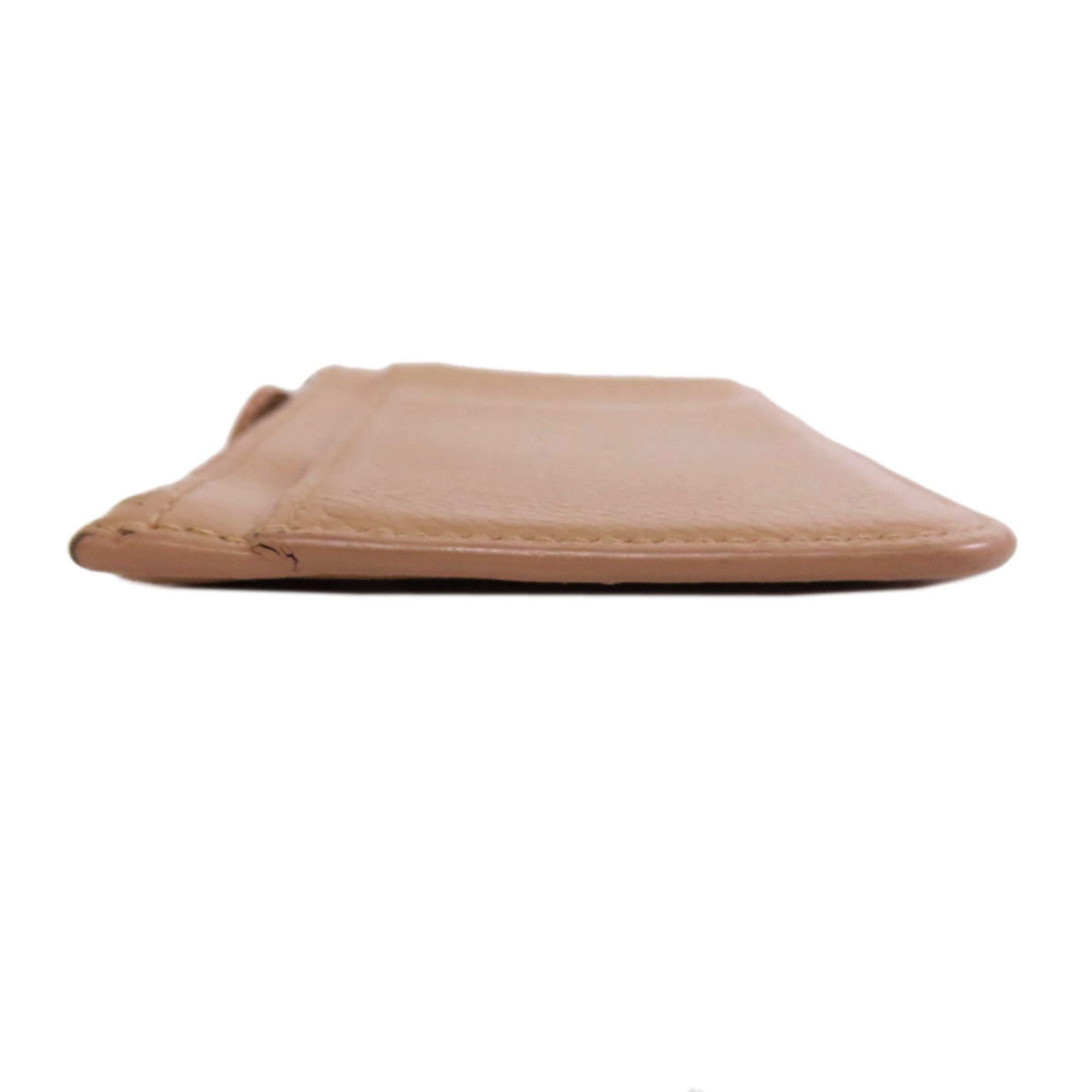 Balenciaga Beige Leather Coin Purse/Coin Case (Pre-Owned)