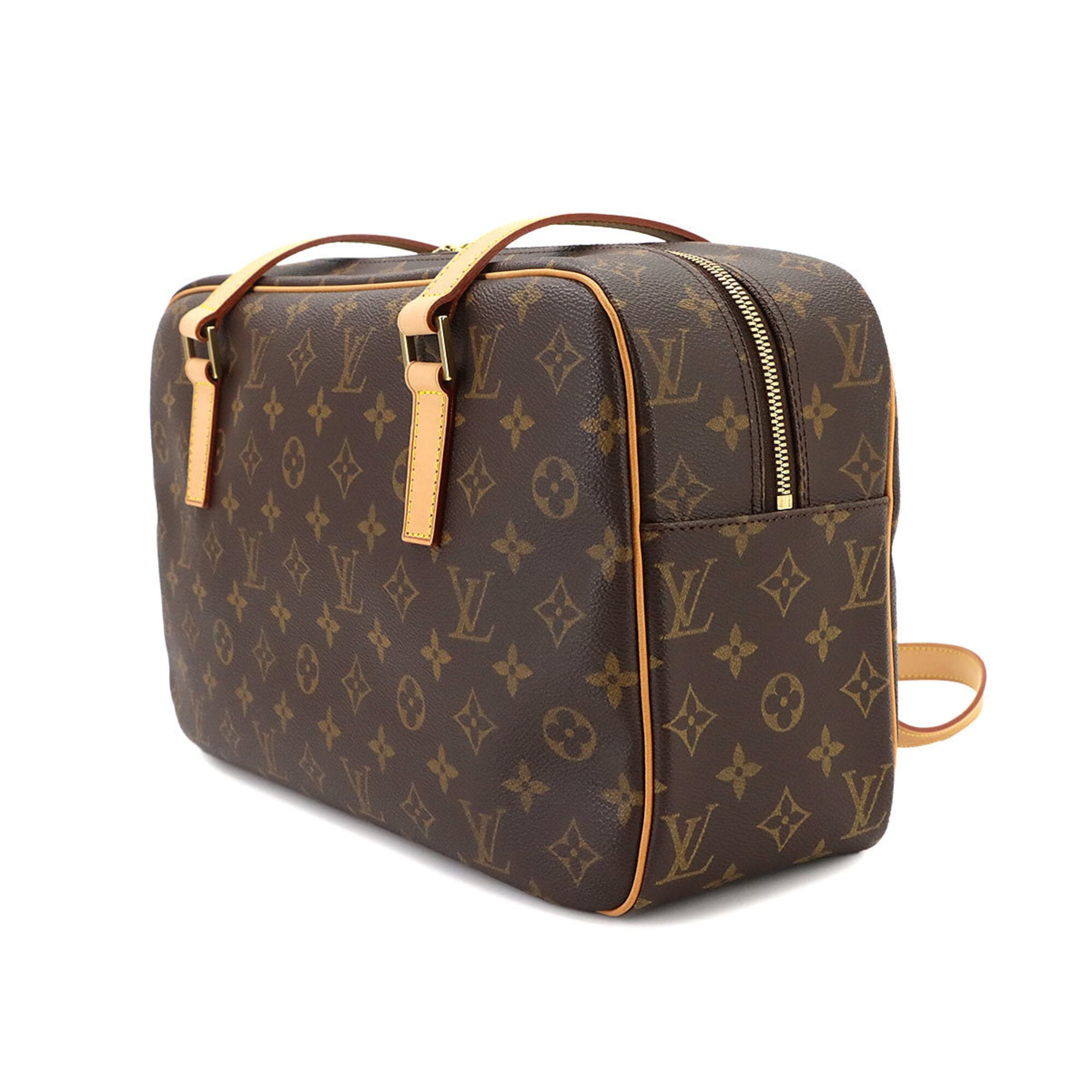 Louis Vuitton Brown Monogram Monogram Handbag Shoulder Bag (Pre-Owned)