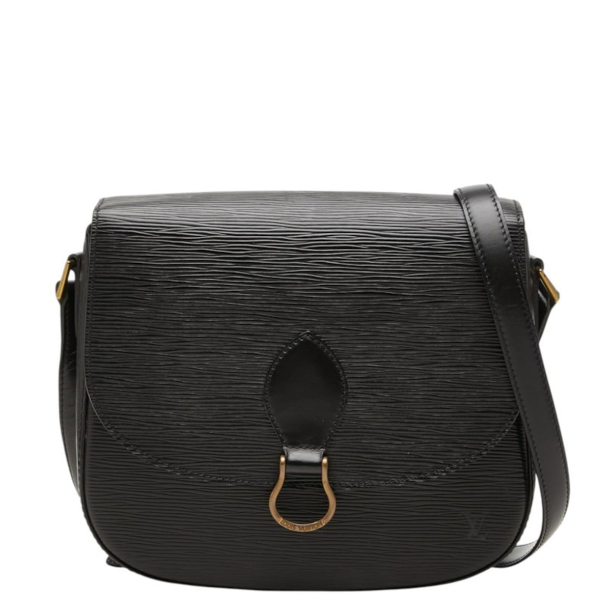 Louis Vuitton Epi Black Noir Leather Shoulder Bag (Pre-Owned)