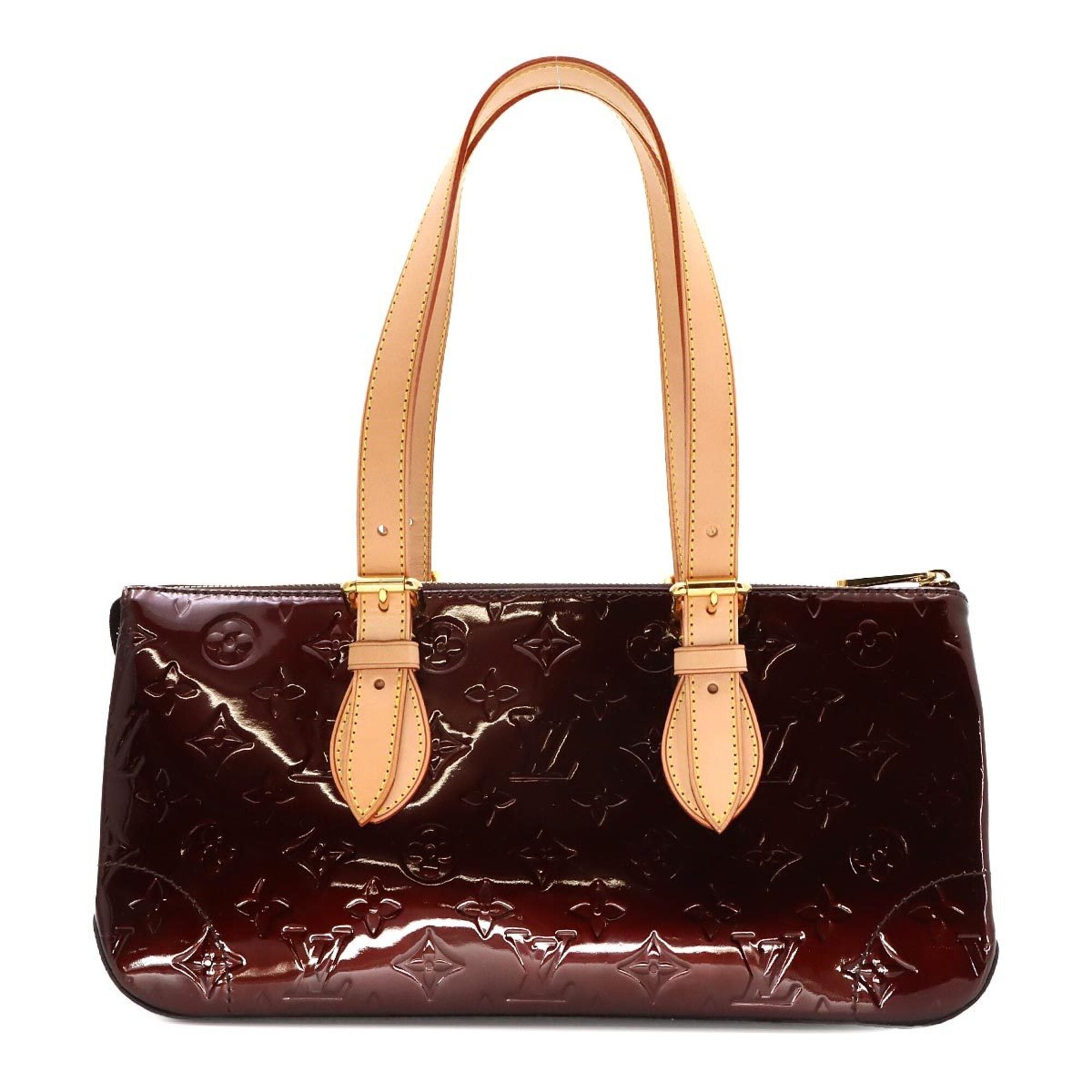 Louis Vuitton Amarante Monogram Vernis Handbag Shoulder Bag (Pre-Owned)