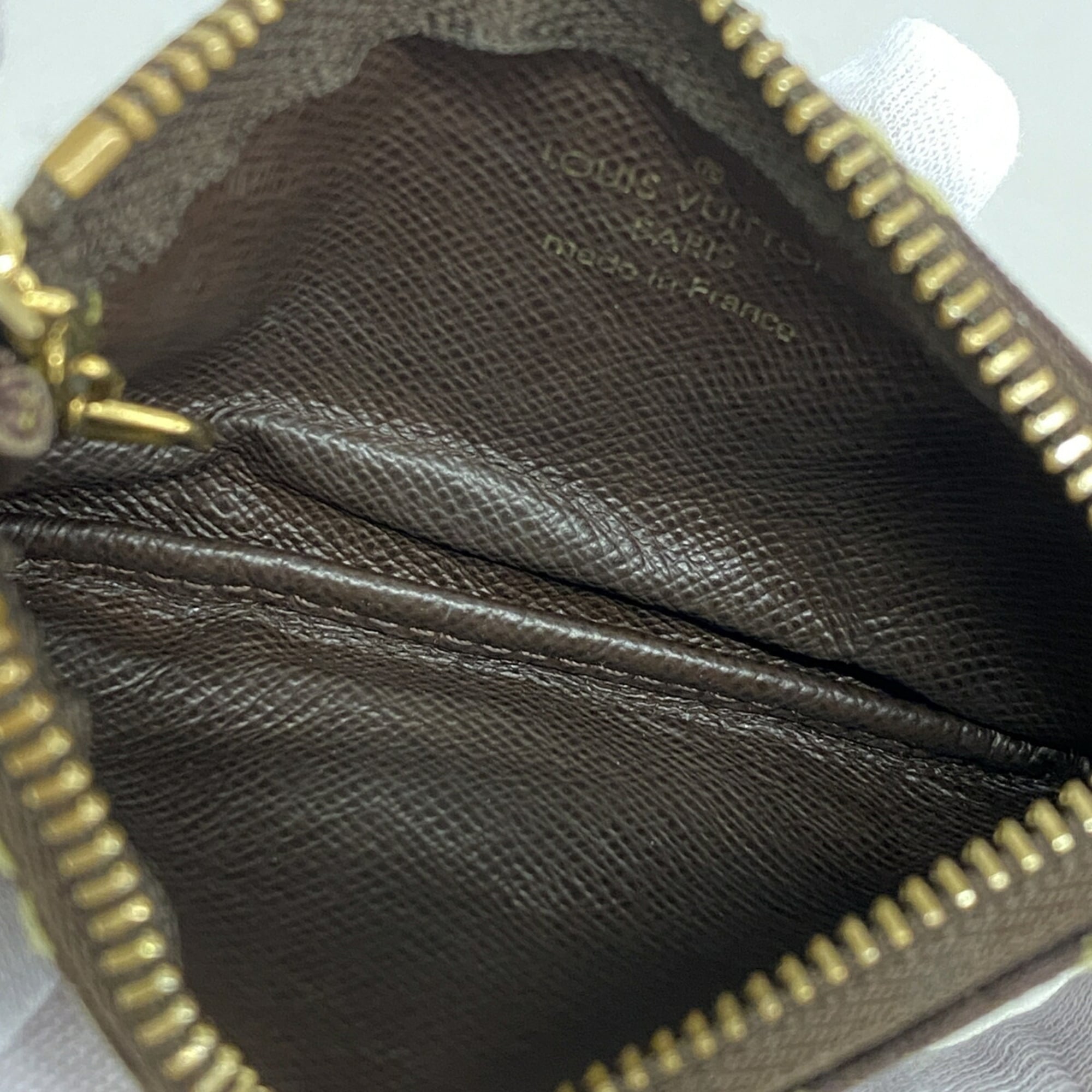 Louis Vuitton Ebene Coin Purse/Coin Case (Pre-Owned)