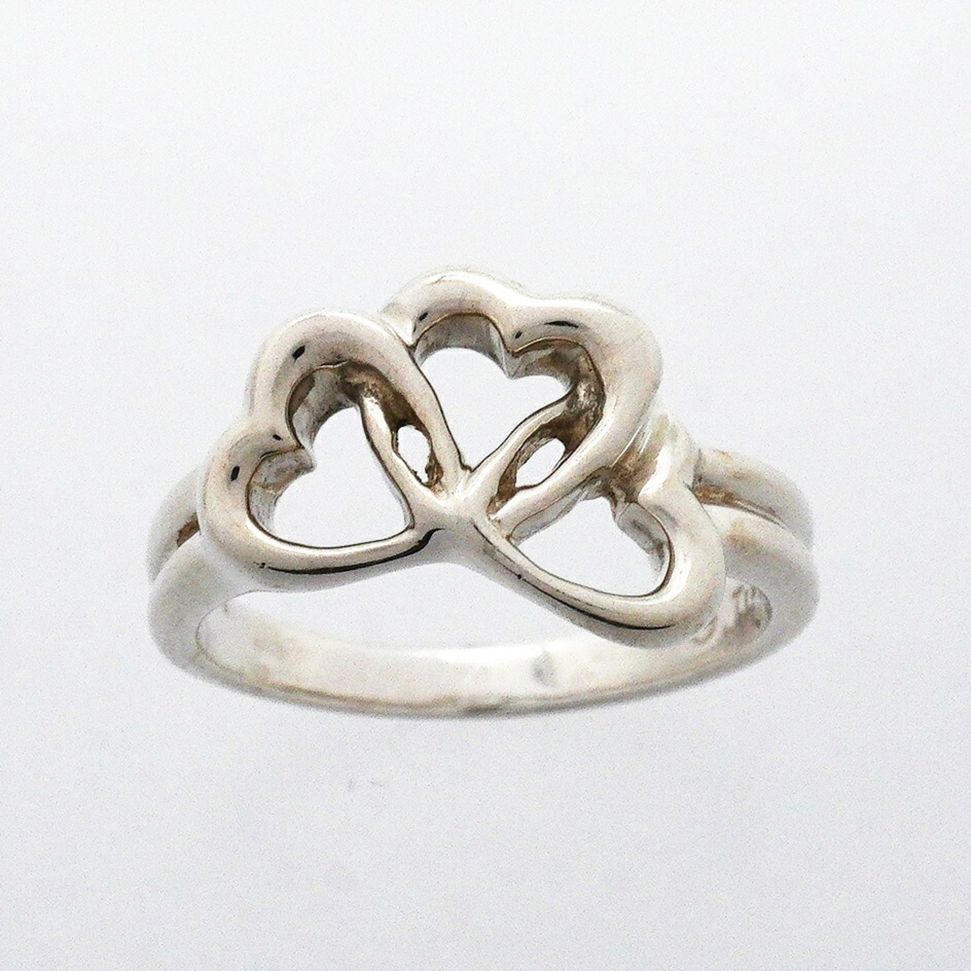 Tiffany Silver 925 Band Ring (Pre-Owned)