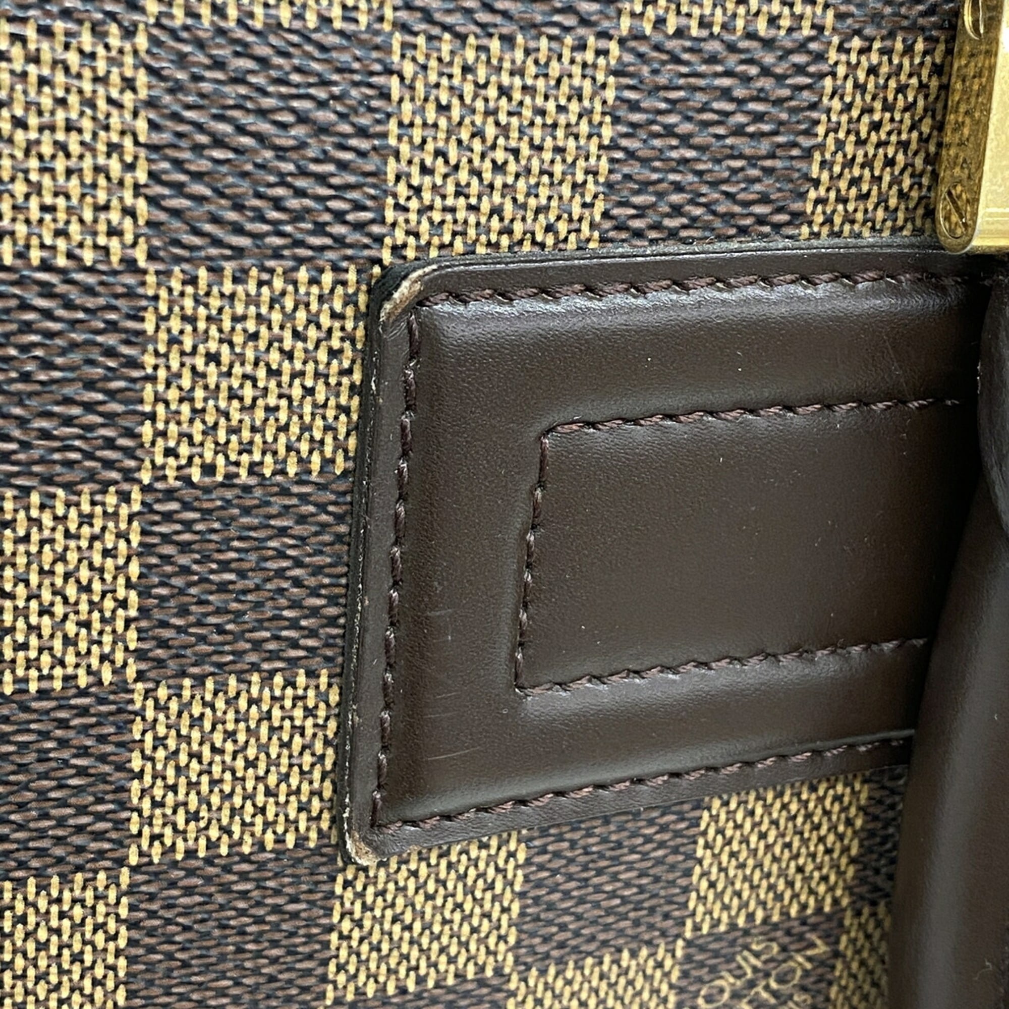 Louis Vuitton Ebene Handbag (Pre-Owned)