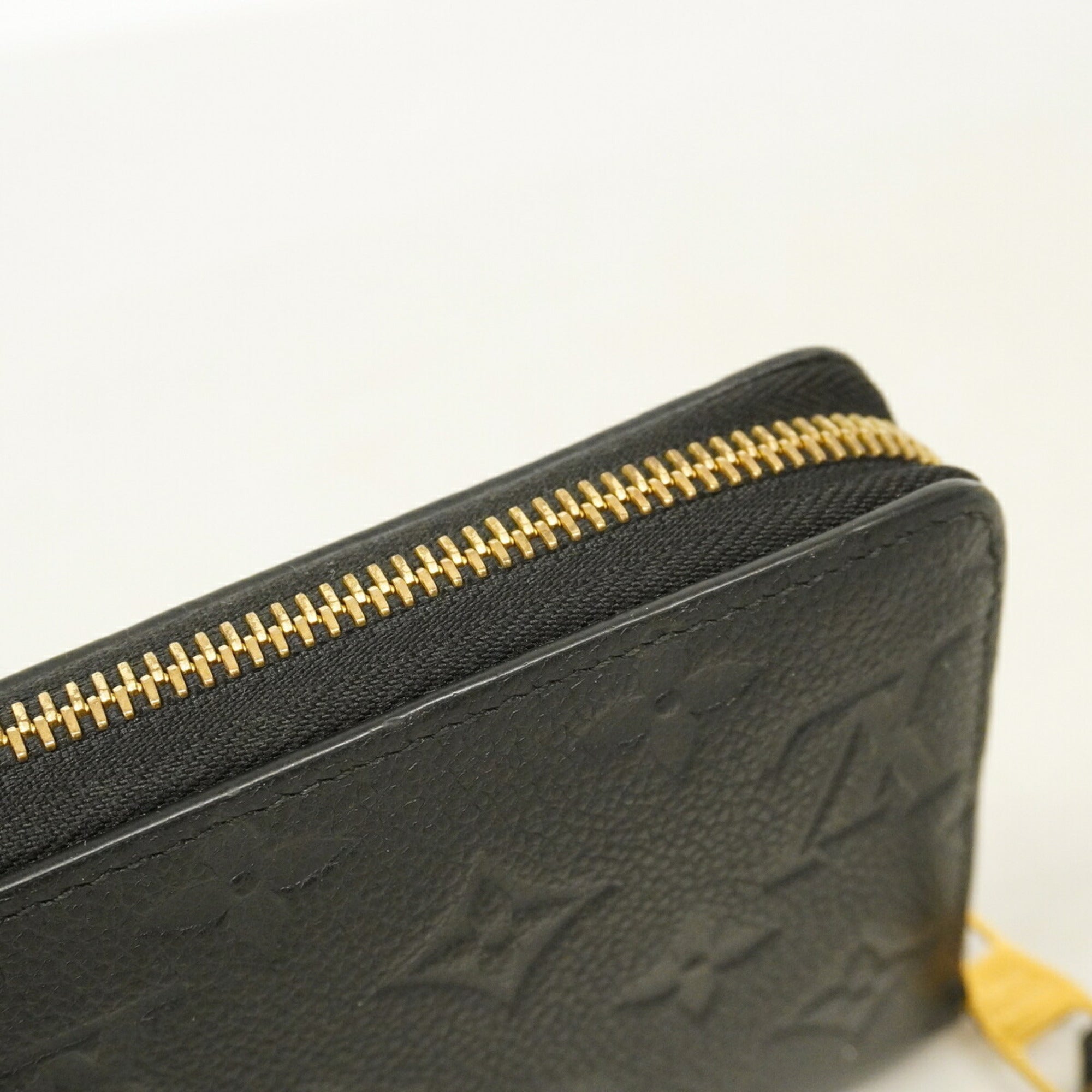 Louis Vuitton Noir Long Wallet (Bi-Fold) (Pre-Owned)