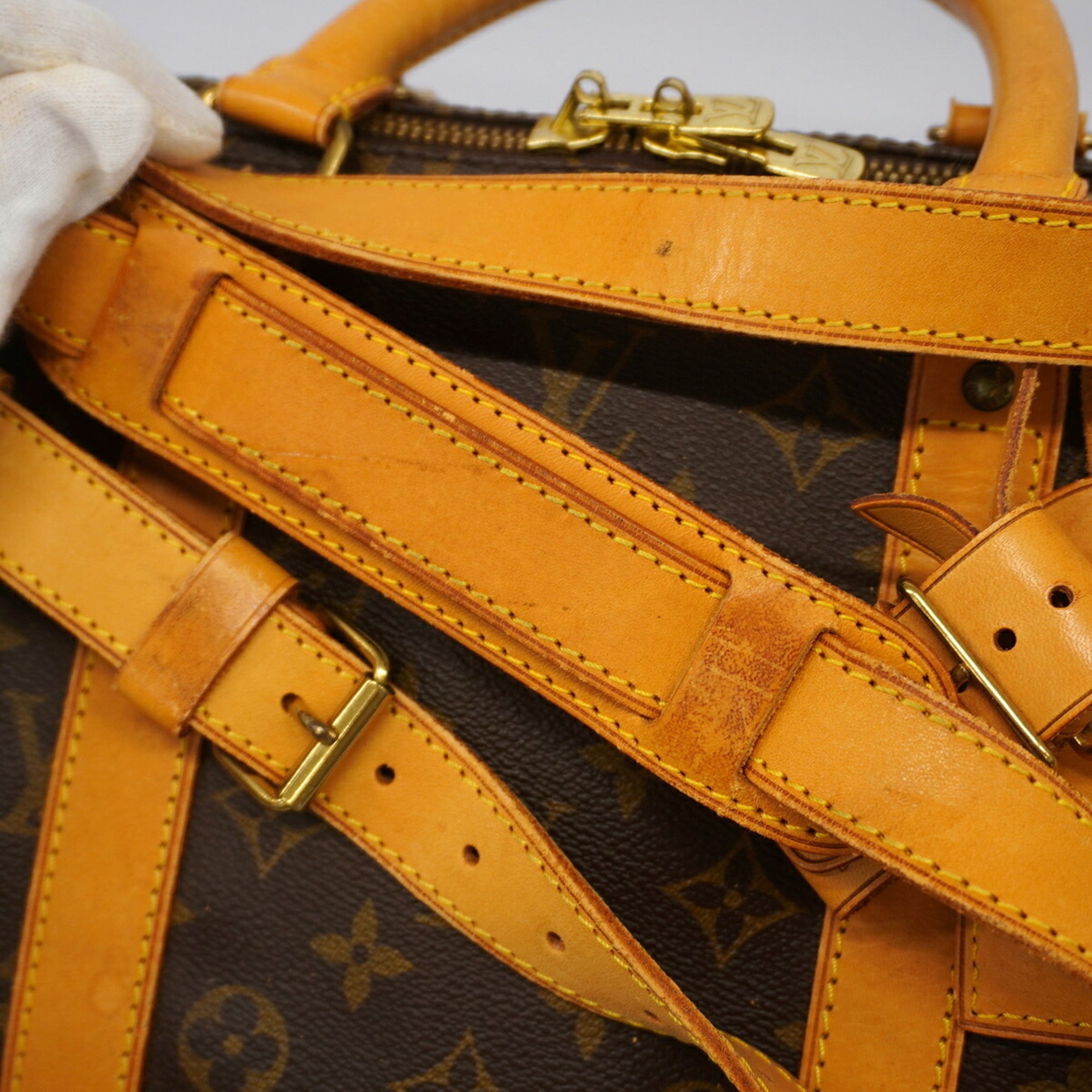 Louis Vuitton Brown Boston Bag (Pre-Owned)
