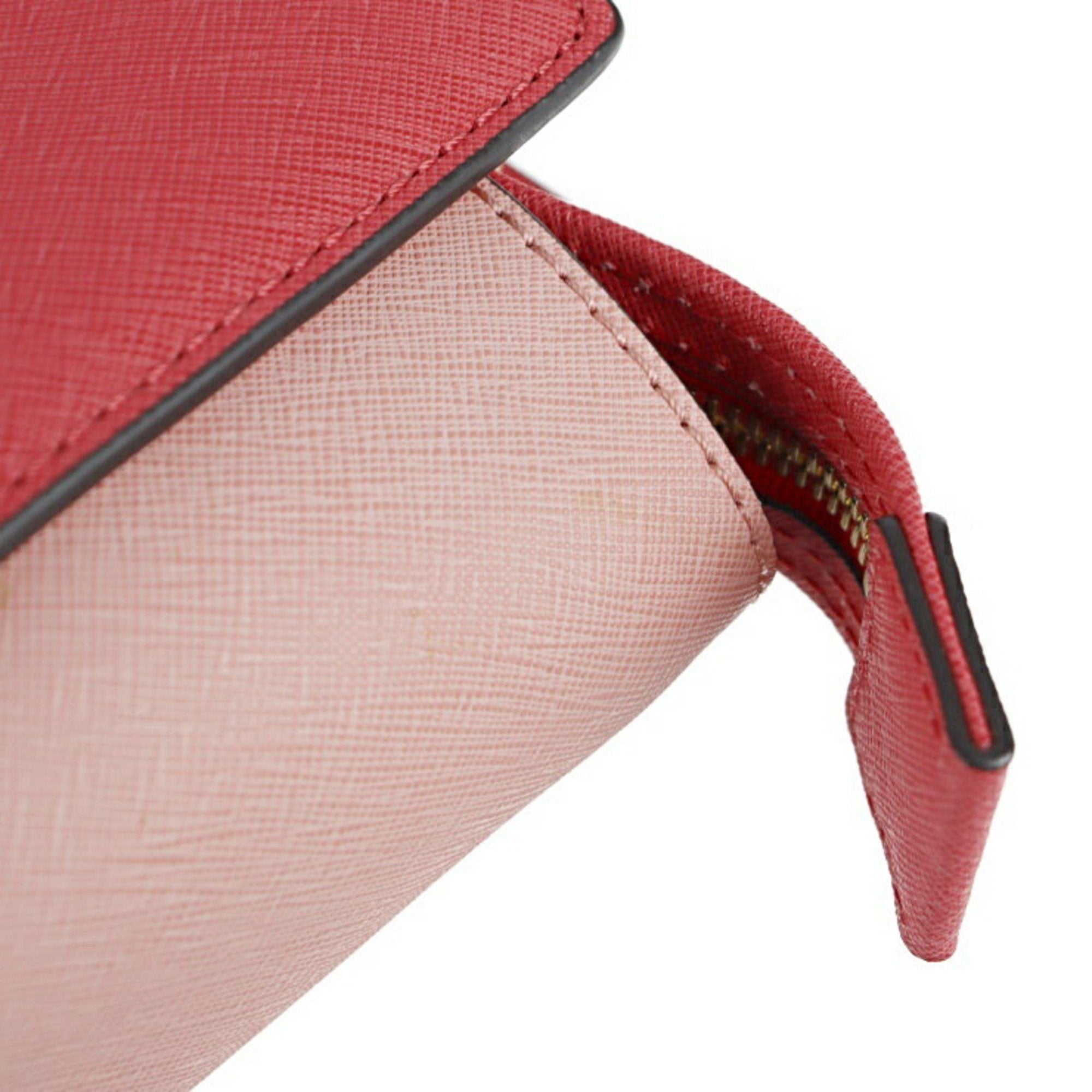Michael Kors Pink Leather Handbag Pochette Shoulder Bag (Pre-Owned)