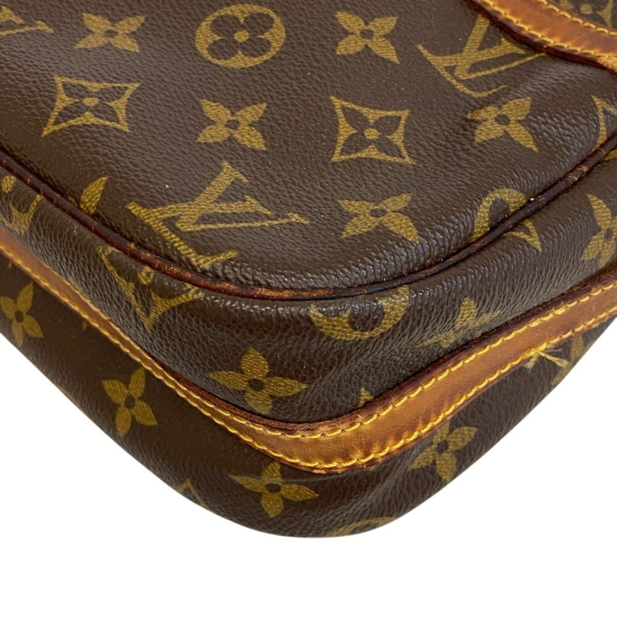 Louis Vuitton Brown Leather Shoulder Bag (Pre-Owned)