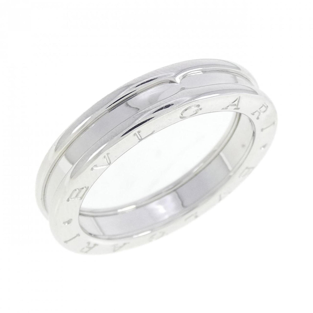 Bvlgari White Gold White Gold (18K) Band Ring (Pre-Owned)