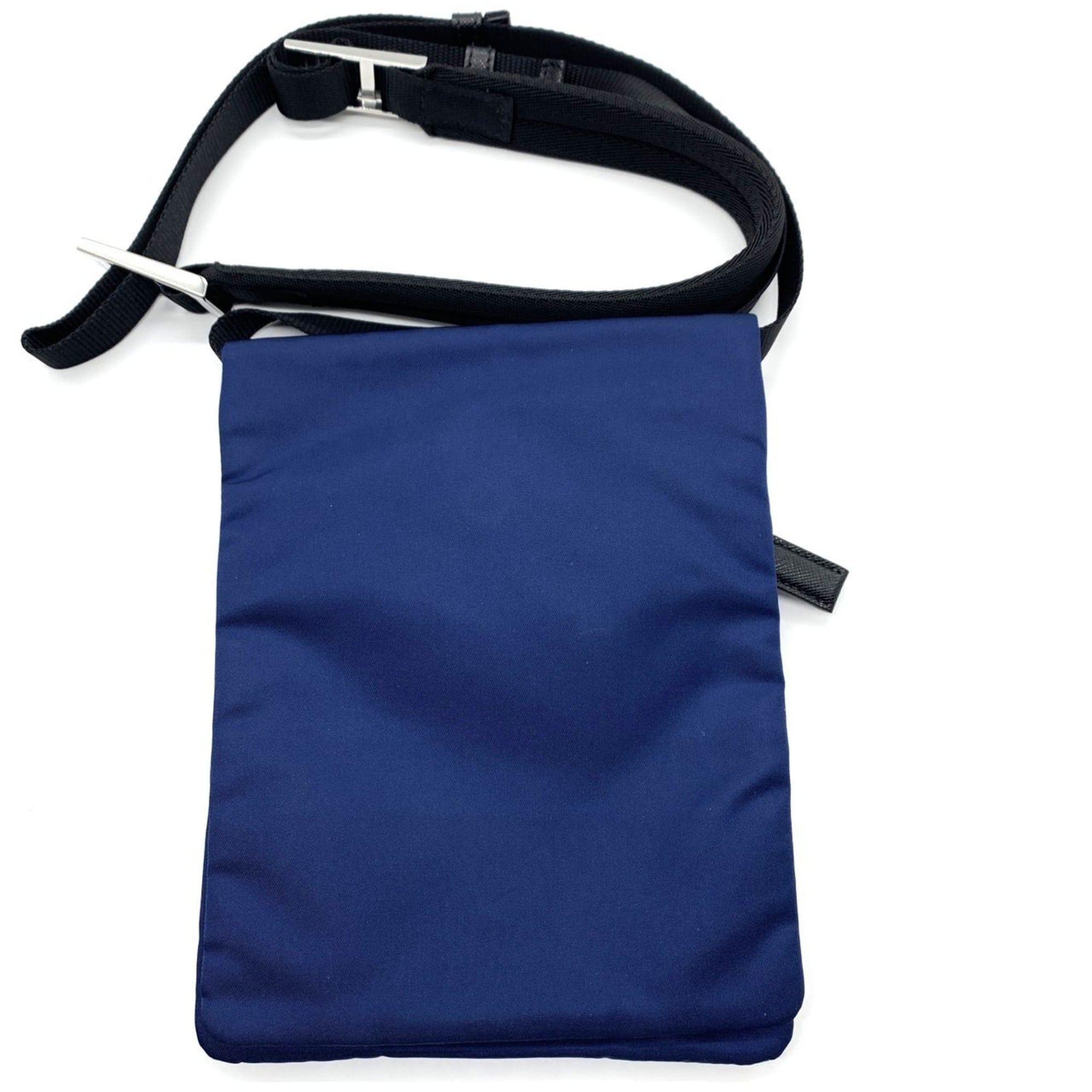 Prada Blue Nylon Shoulder Bag (Pre-Owned)