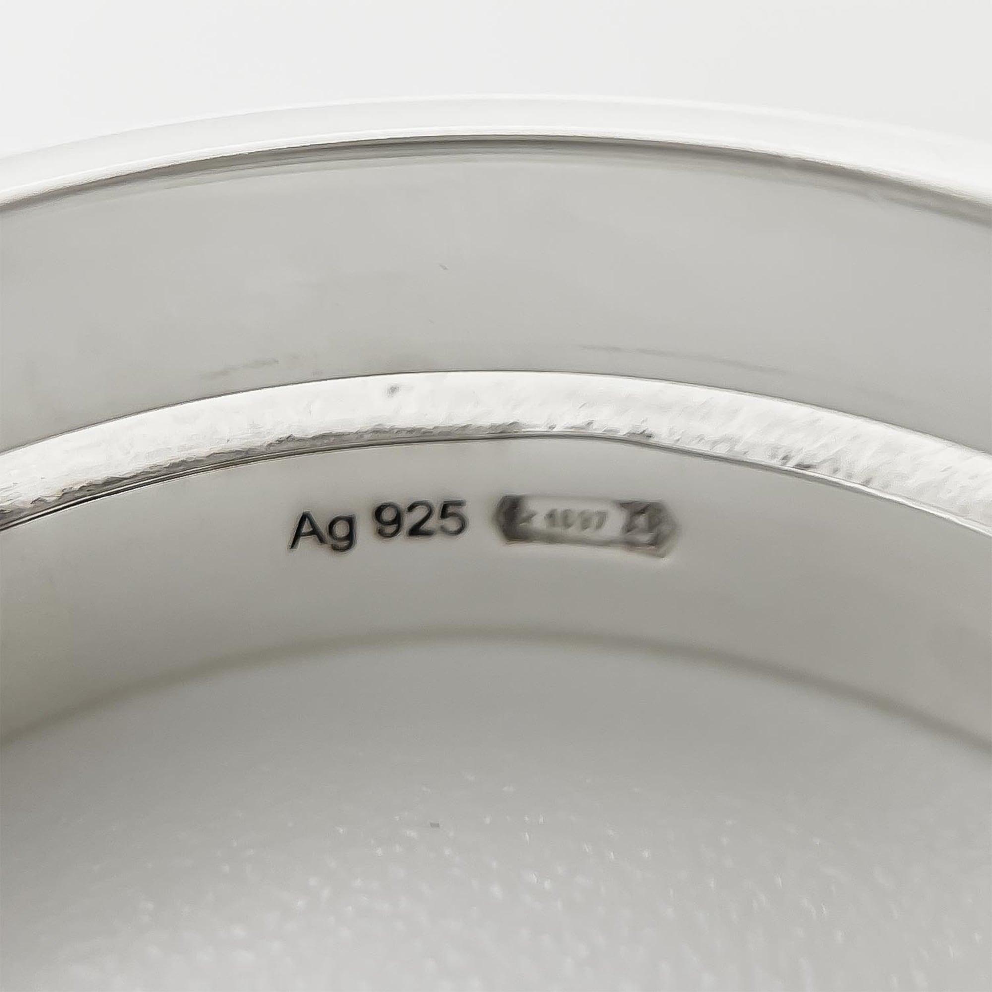Gucci Silver Silver 925 Band Ring (Pre-Owned)
