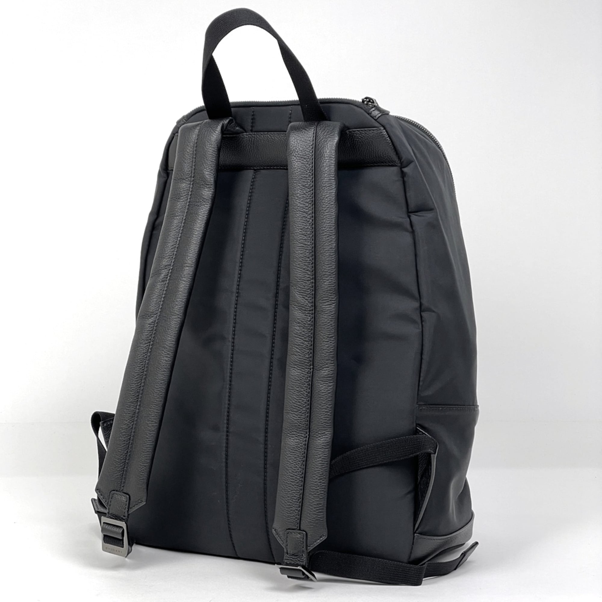 Bvlgari Black Nylon Backpack (Pre-Owned)