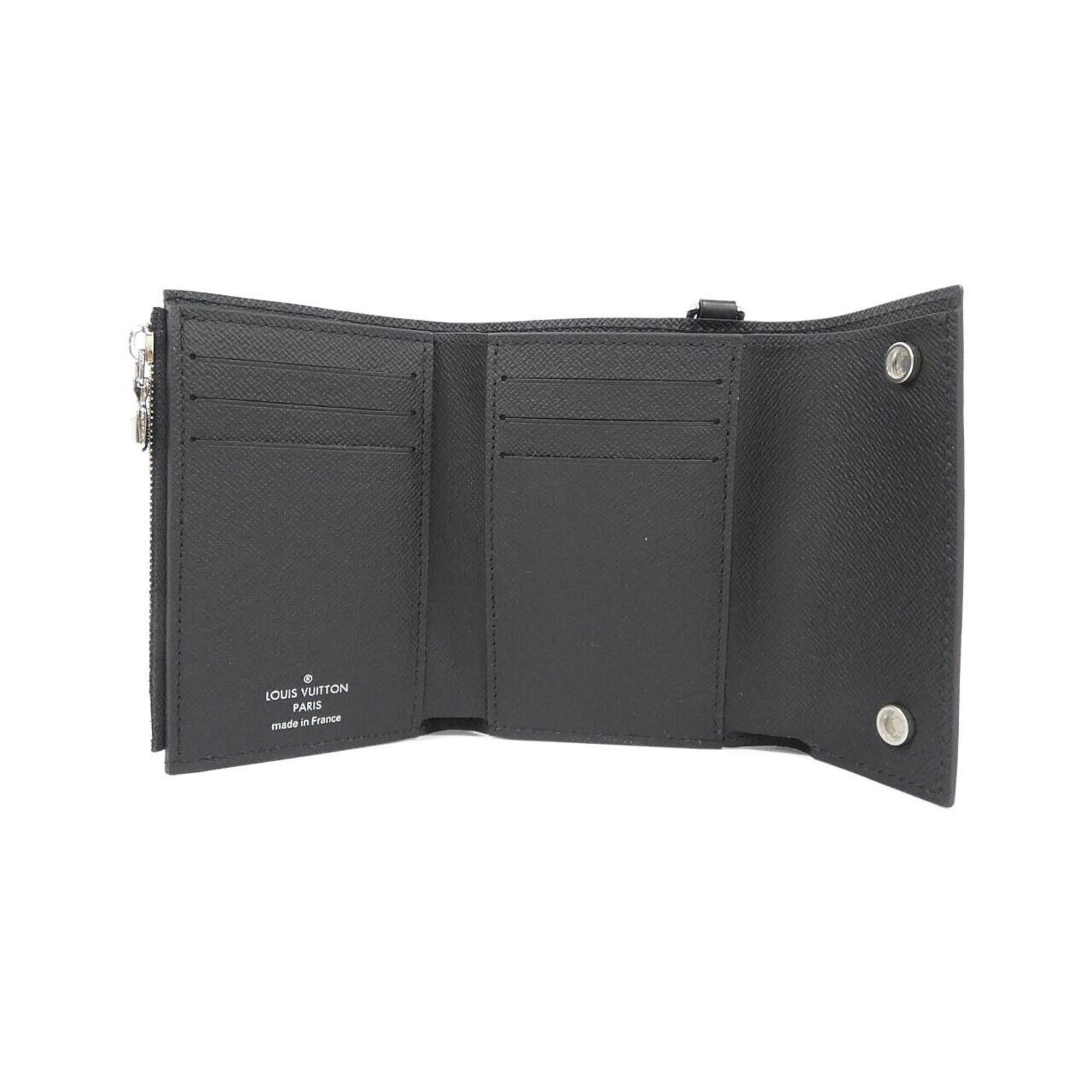 Louis Vuitton Epi Black Leather Chain/Shoulder Wallet (Pre-Owned)