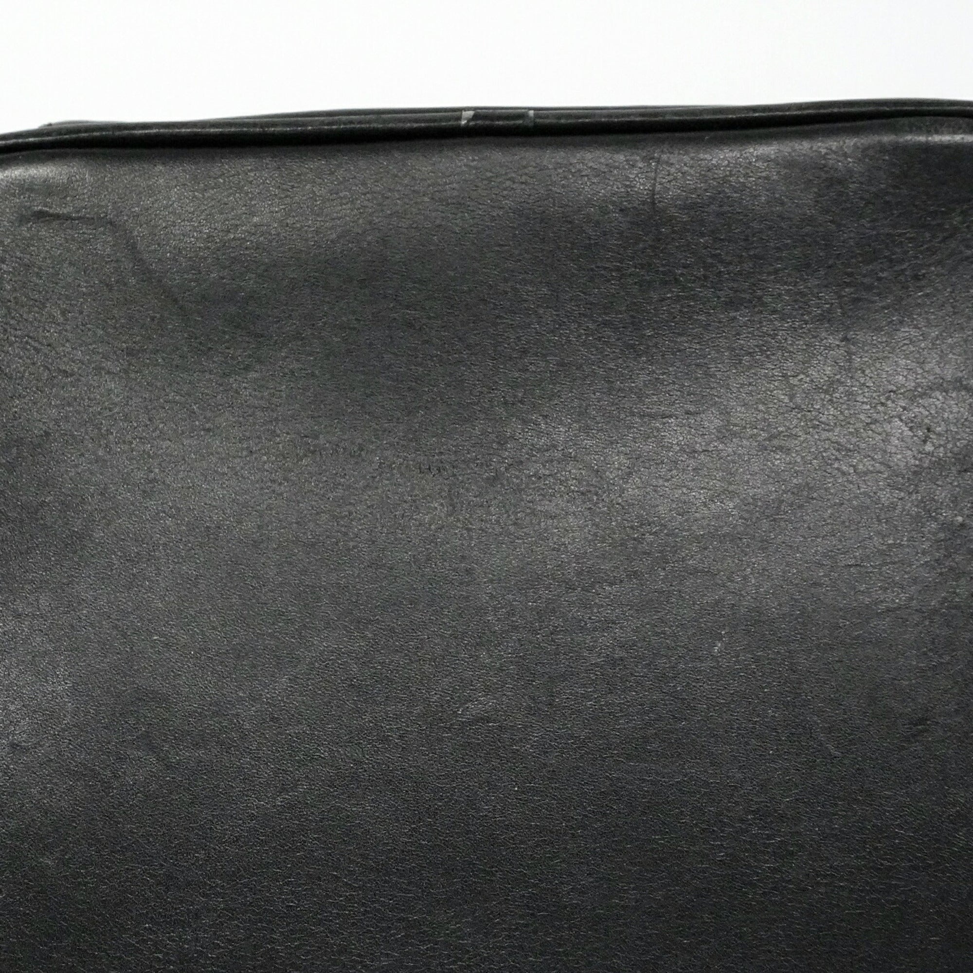 Chanel Black Leather Vanity Bag (Pre-Owned)