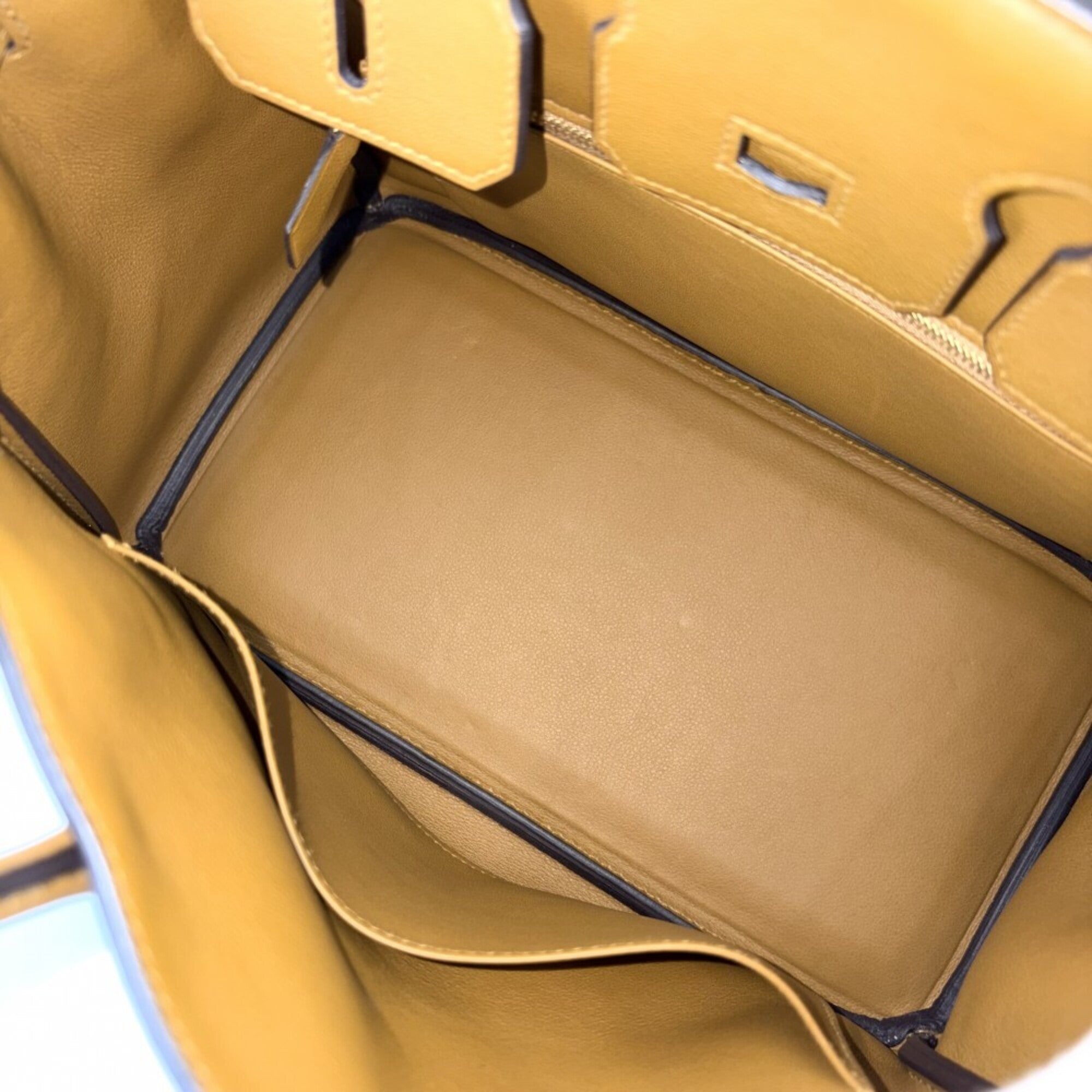 Hermes Brown Leather Handbag (Pre-Owned)