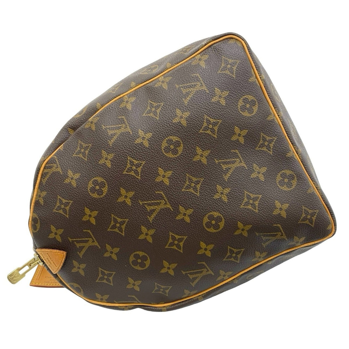 Louis Vuitton Brown Pvc Leather Boston Bag (Pre-Owned)