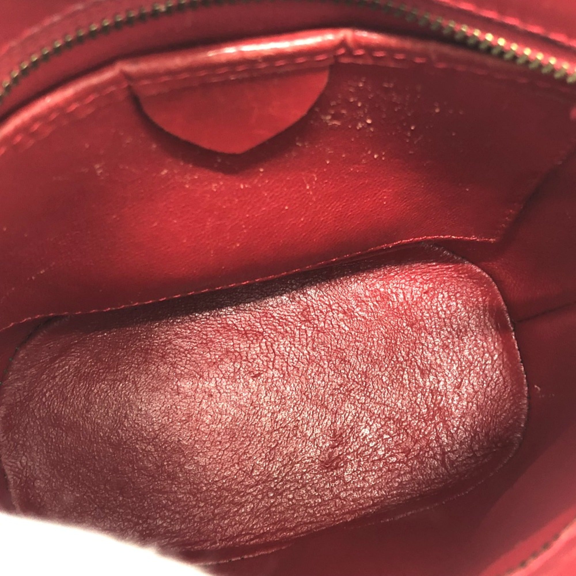 Celine Red Leather Handbag (Pre-Owned)