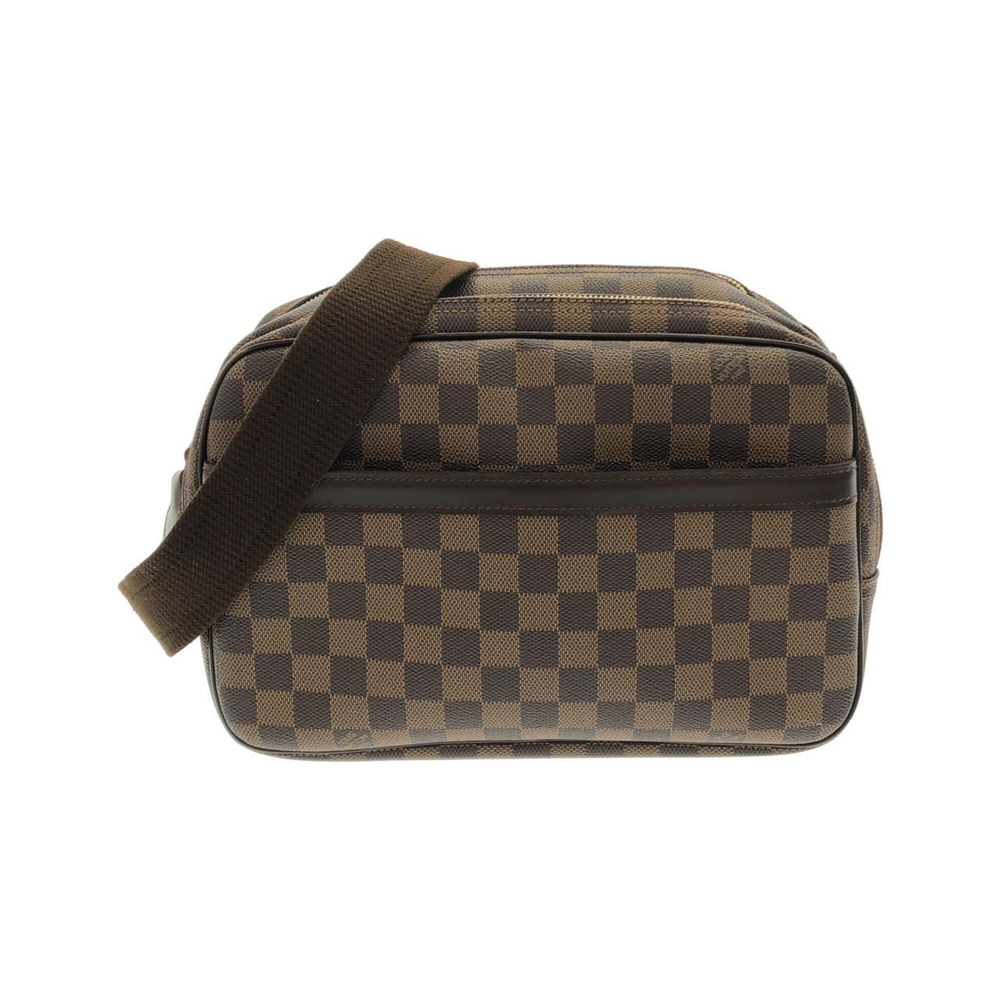 Louis Vuitton Ebene Coated Canvas Shoulder Bag (Pre-Owned)