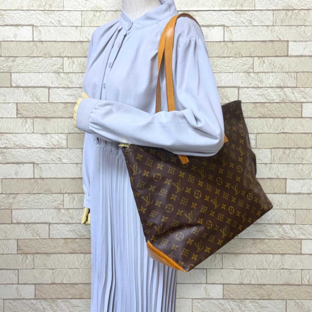Louis Vuitton Monogram Brown Monogram Handbag Tote Bag (Pre-Owned)