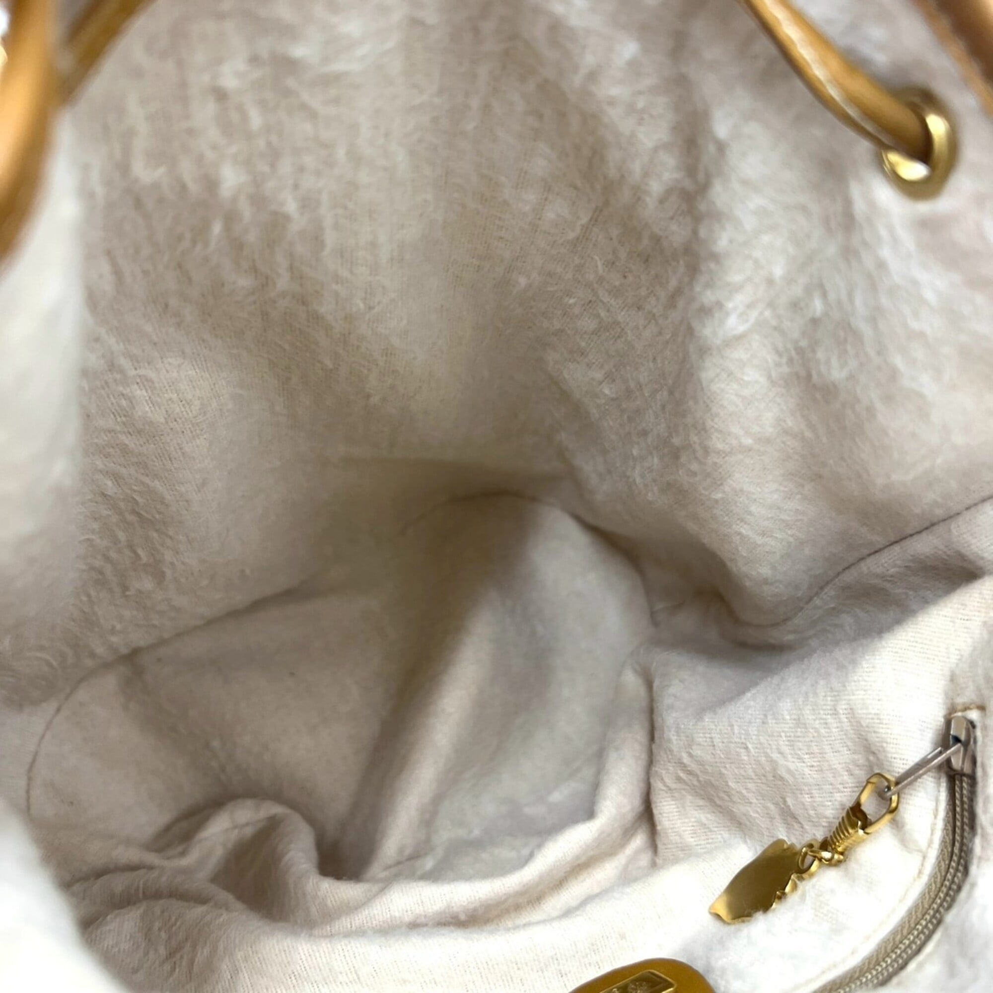 Gucci Brown Leather Pvc Shoulder Bag (Pre-Owned)