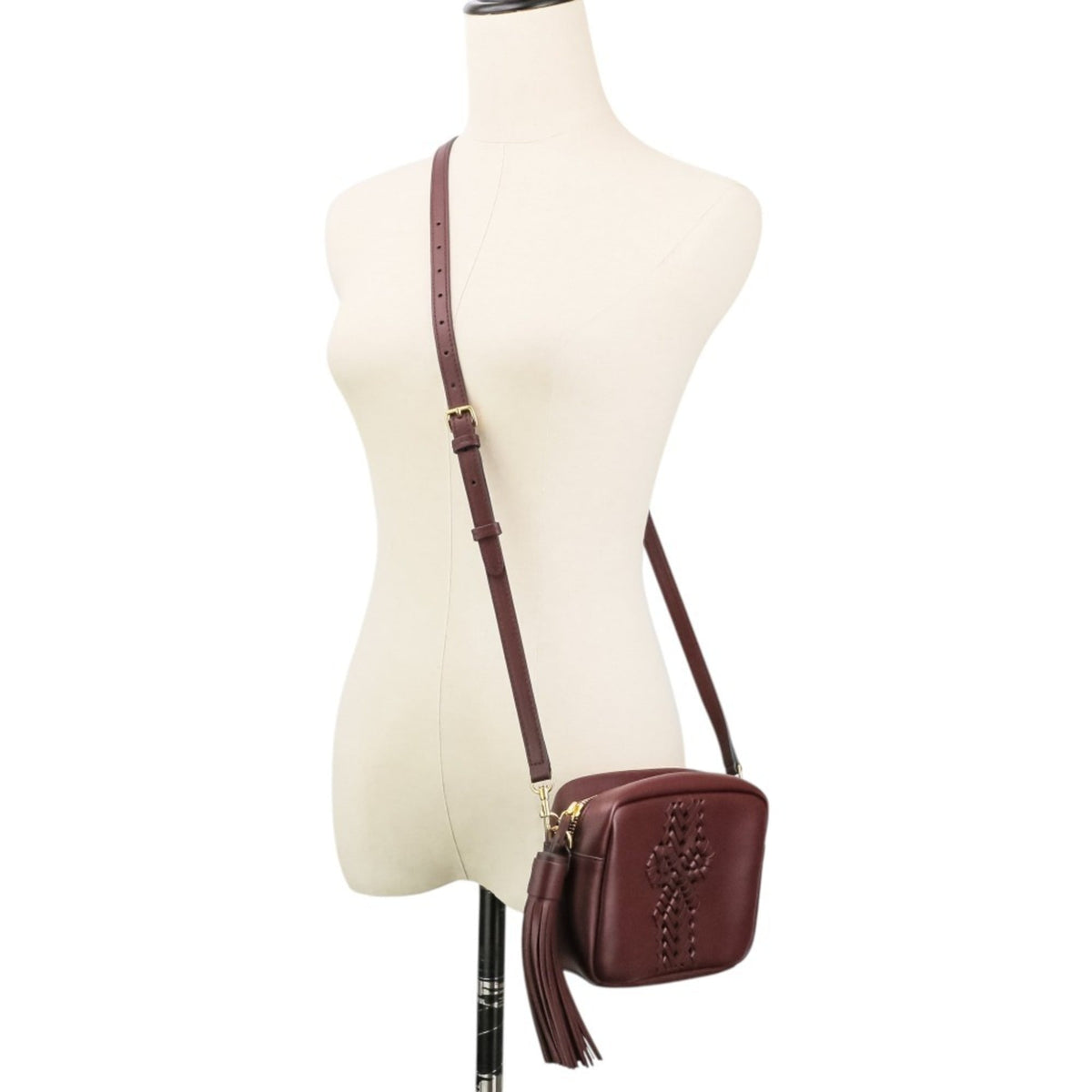 Anya Hindmarch Bordeaux Shoulder Bag (Pre-Owned)
