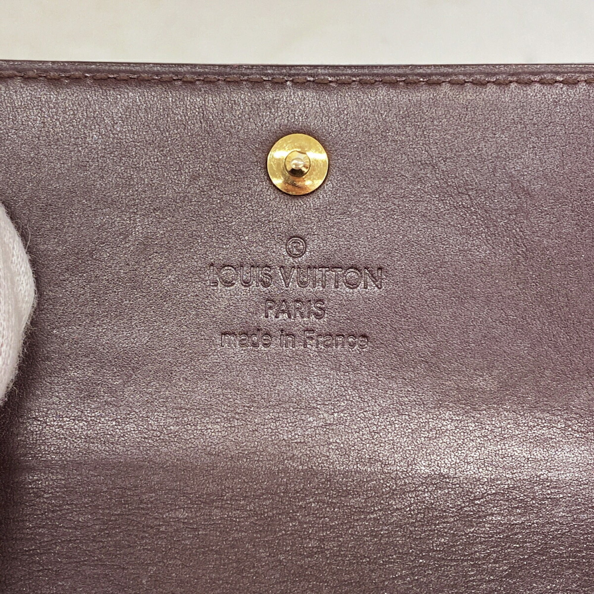 Louis Vuitton Amarante Wallet (Bi-Fold) (Pre-Owned)