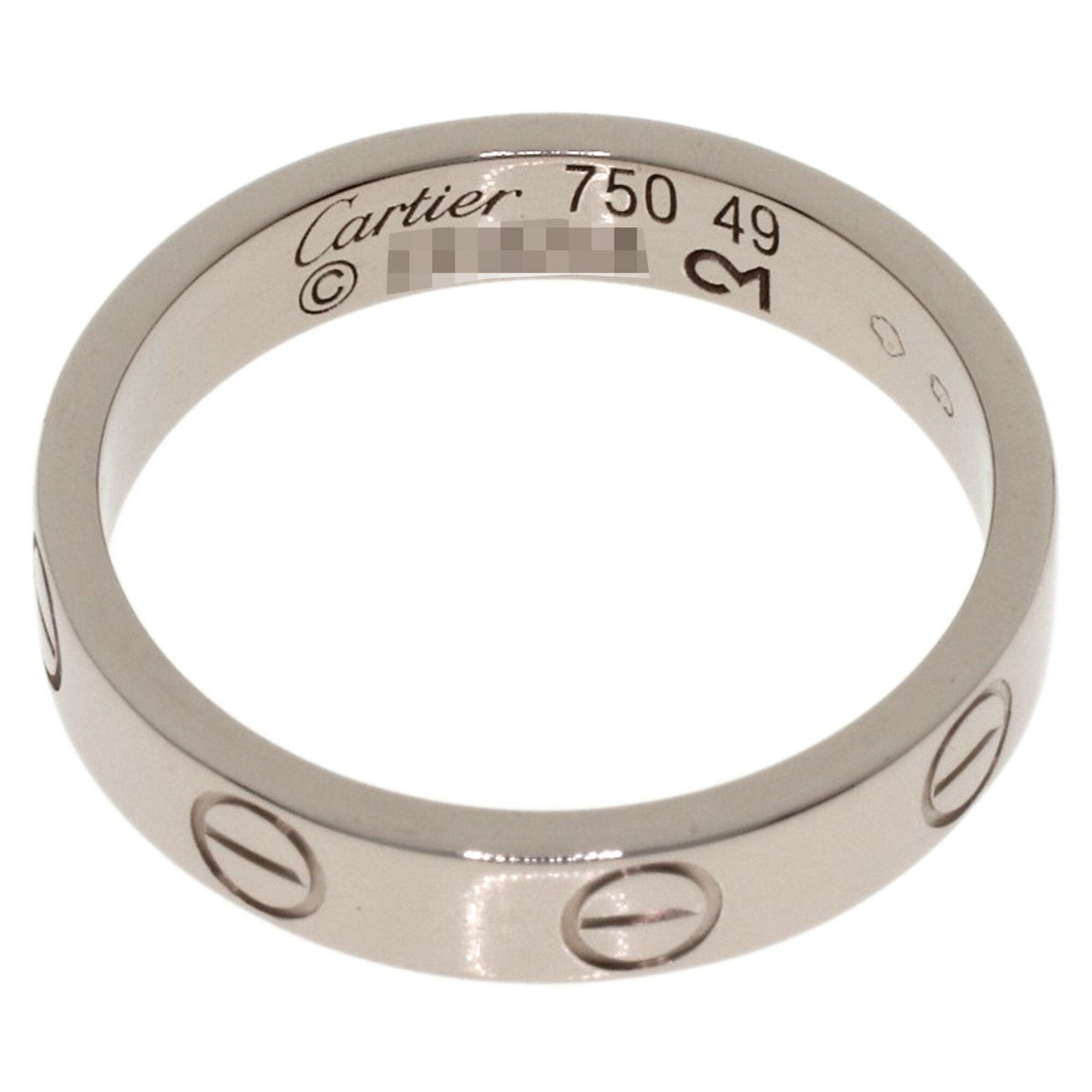 Cartier White Gold (18K) Band Ring (Pre-Owned)