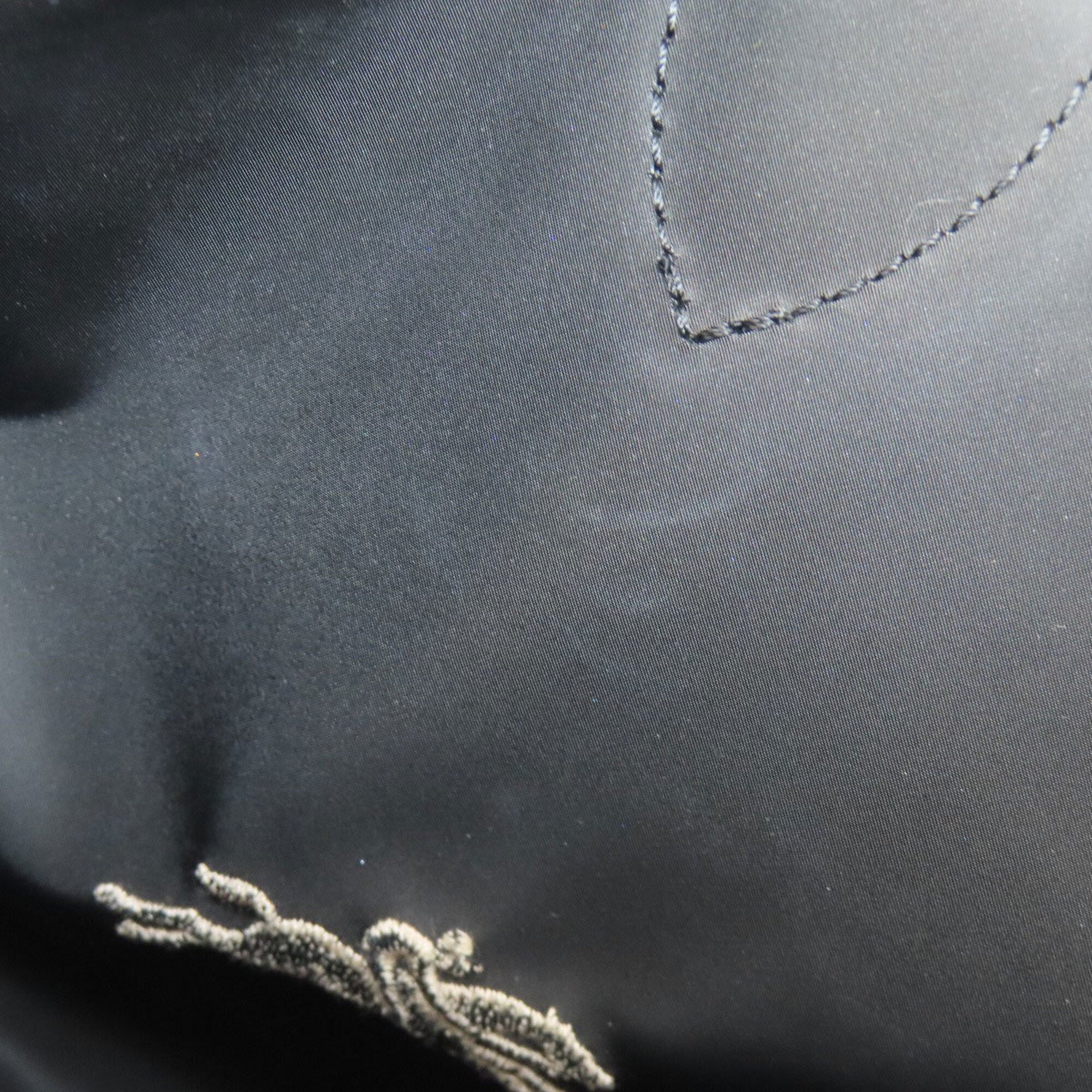 Longchamp Black Nylon Tote Bag (Pre-Owned)